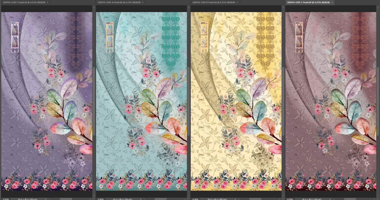 zamzam Pakistani lown 3pcs collection - Image 49