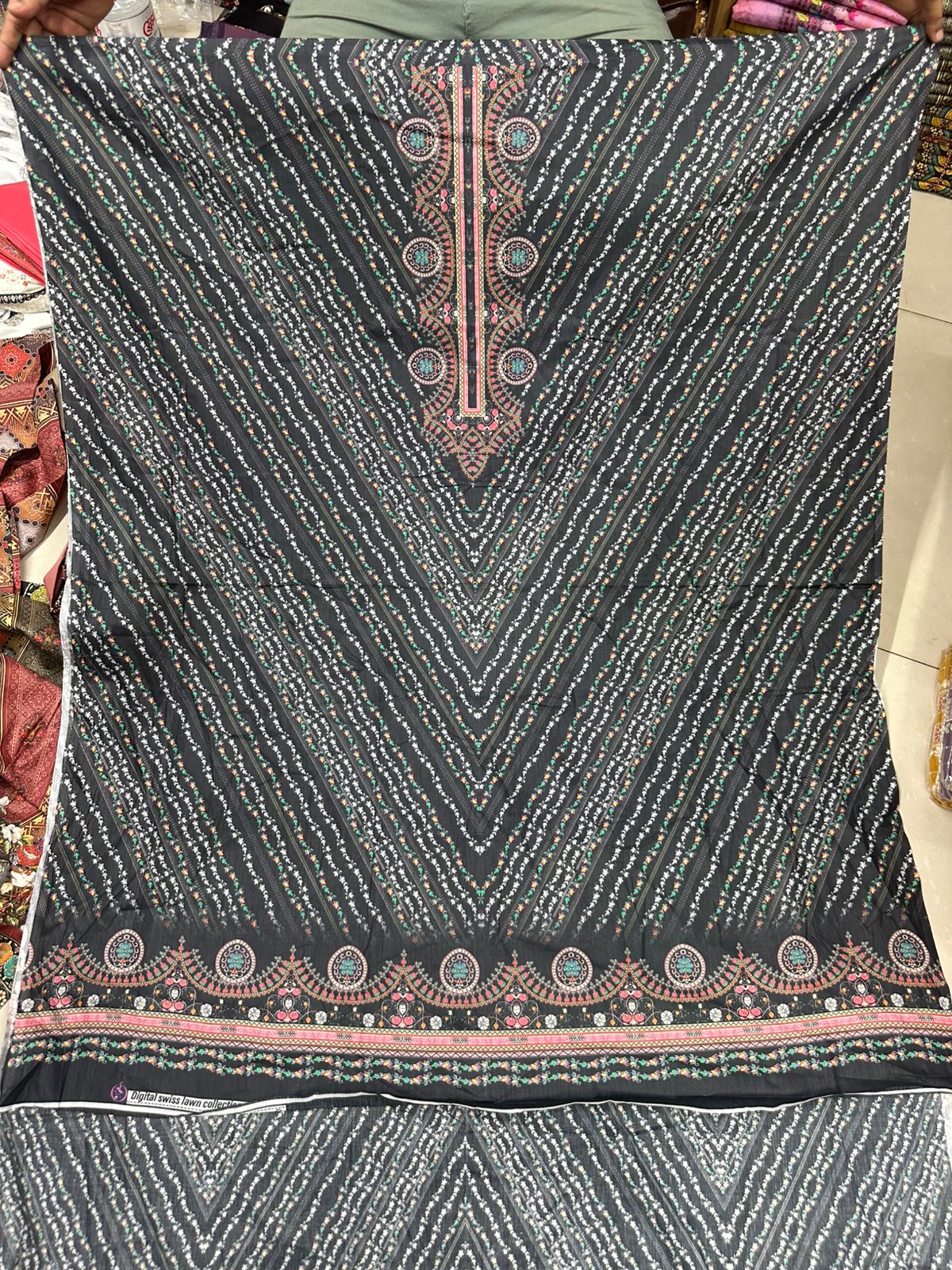 zamzam Pakistani lown 3pcs collection - Image 53