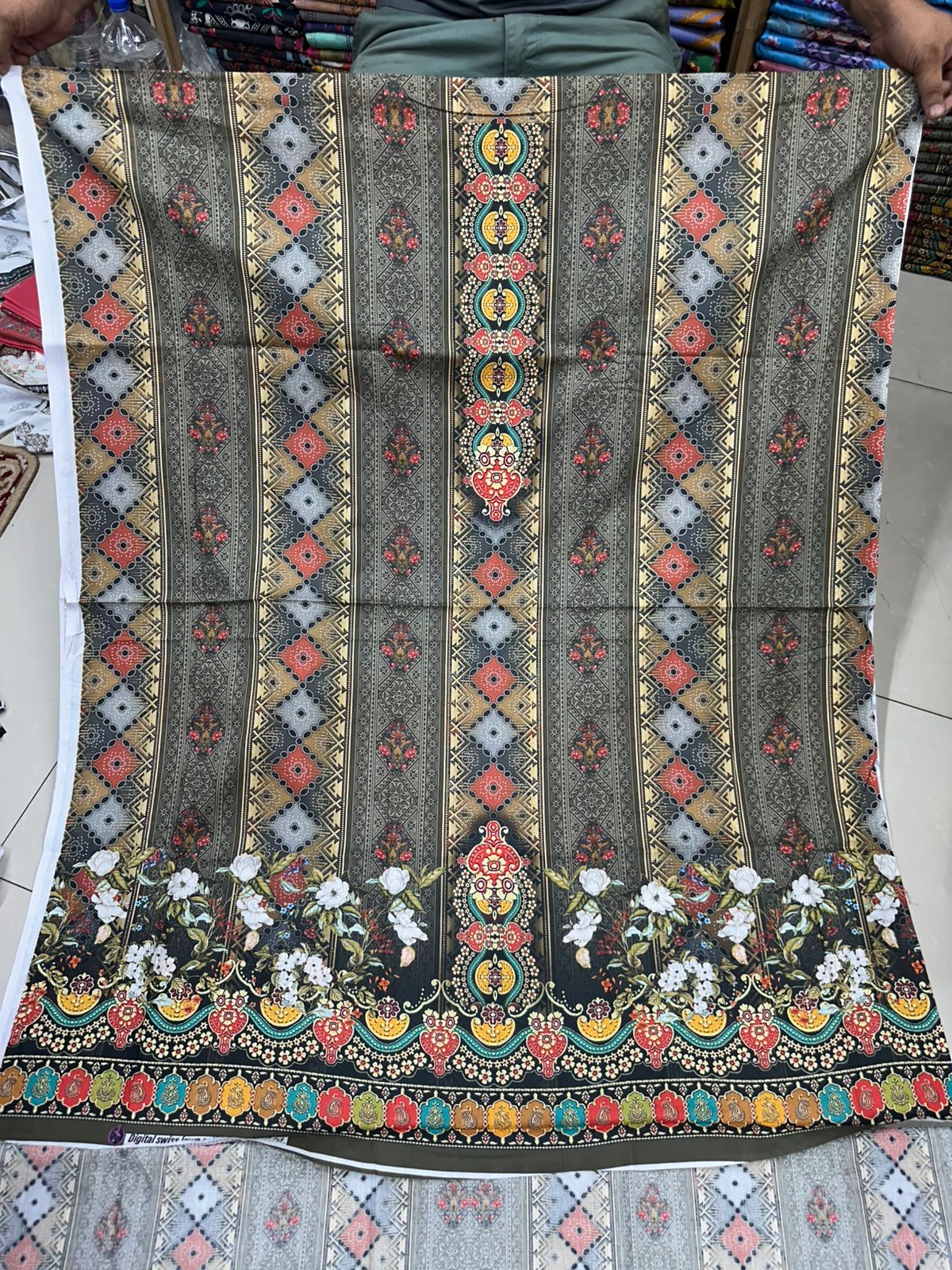 zamzam Pakistani lown 3pcs collection - Image 57