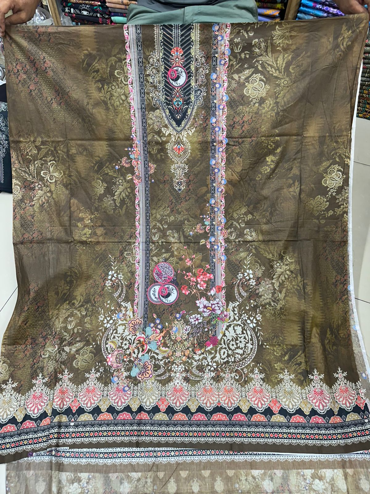zamzam Pakistani lown 3pcs collection - Image 63