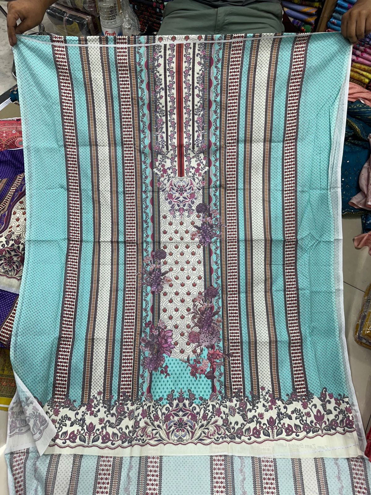 zamzam Pakistani lown 3pcs collection - Image 66