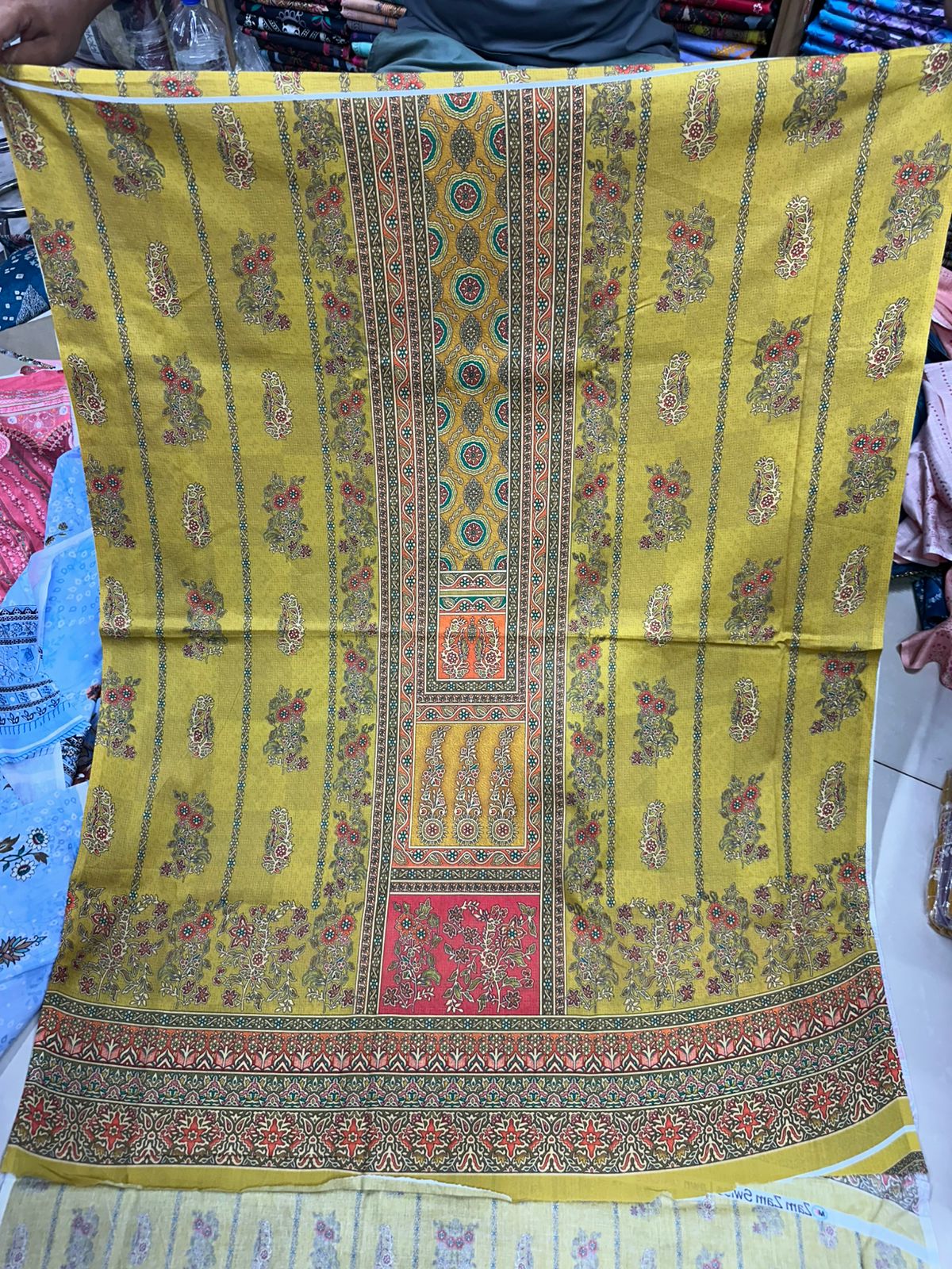 zamzam Pakistani lown 3pcs collection - Image 68