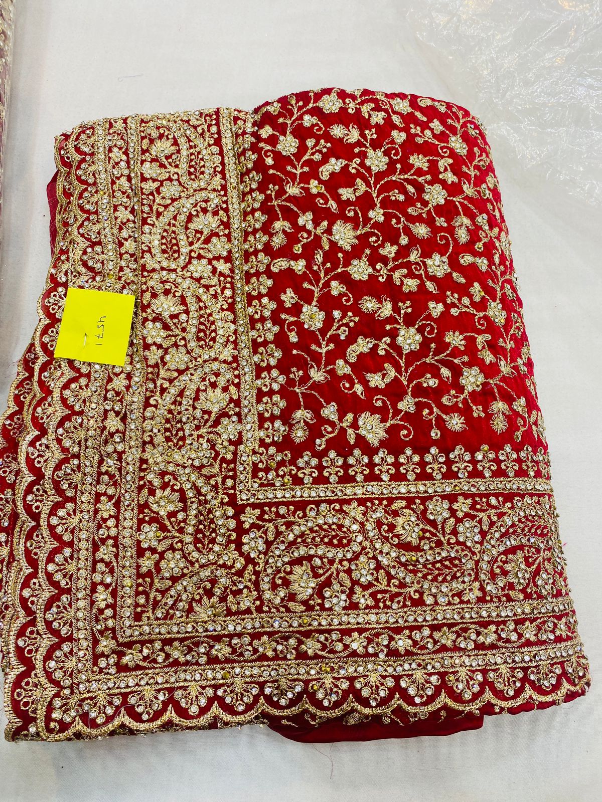 wedding saree with dupatta - Image 5