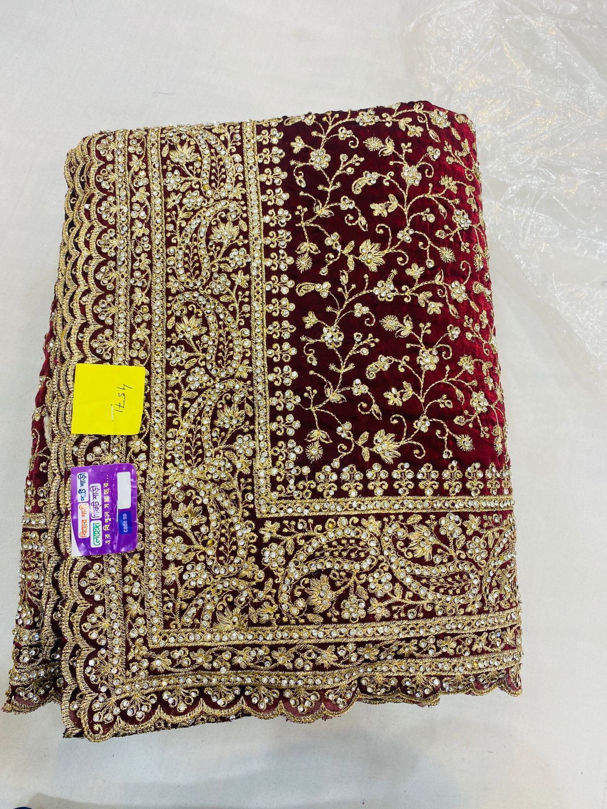 wedding saree with dupatta - Image 6