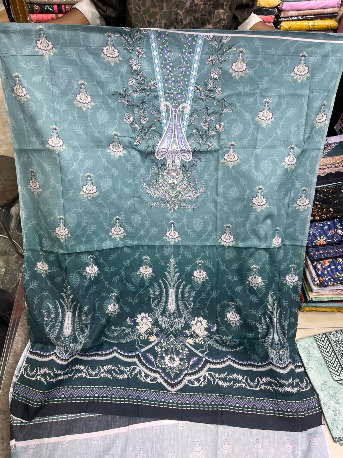 zamzam Pakistani lown 3pcs collection - Image 71