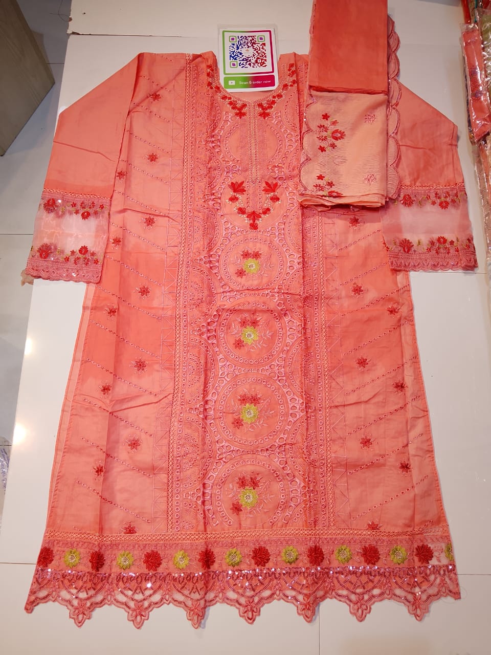 ১০০% কটন প্রিমিয়াম থ্রি পিস