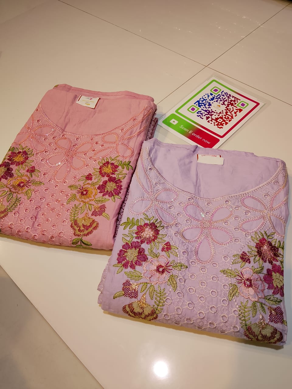 100% premium cotton unstitches 3 piece - Image 4