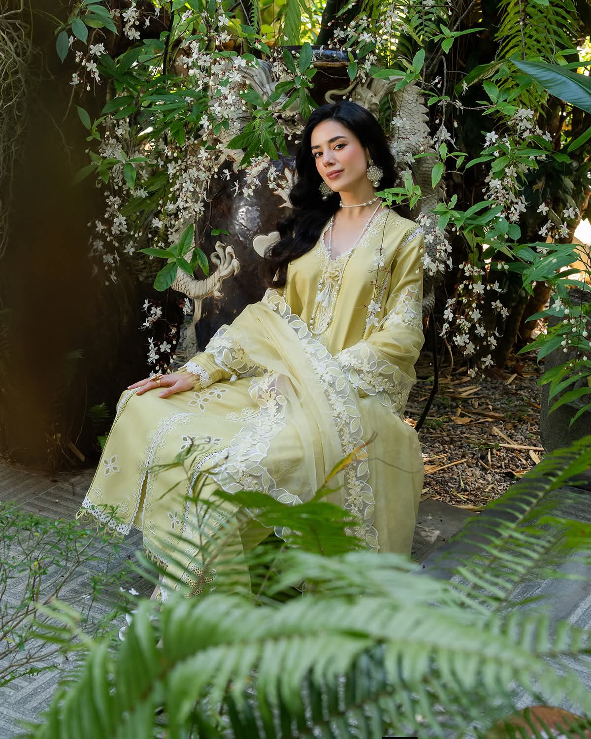 Pakistani cotton three piece