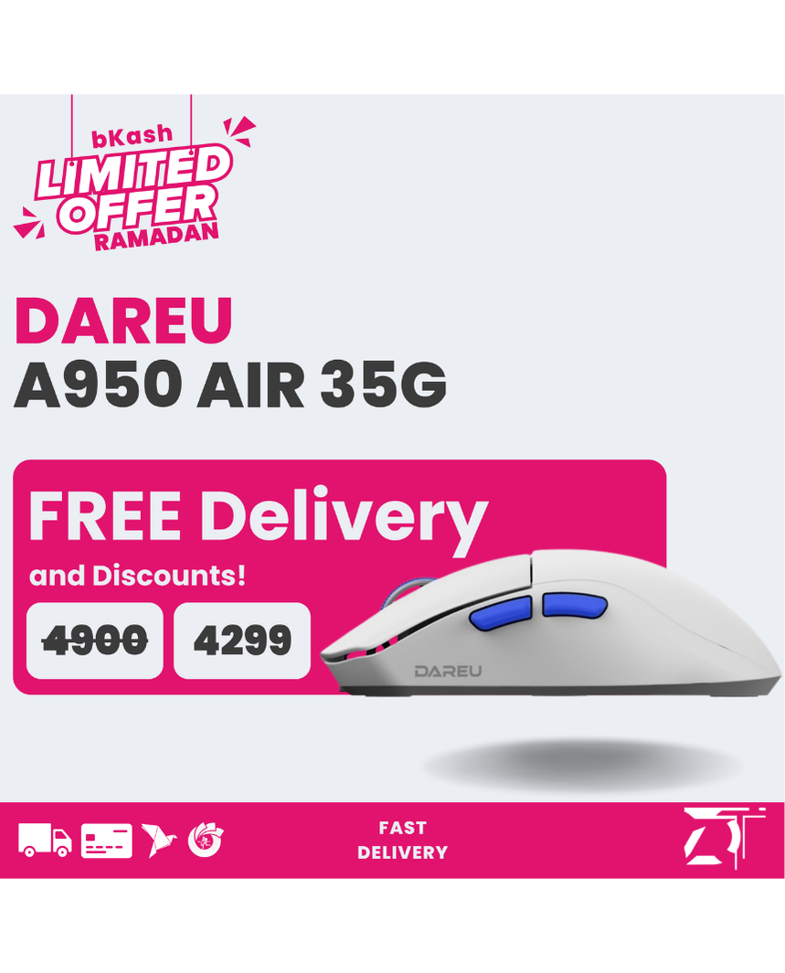 DAREU A950 Air | PAW3395 | 1KHz 35g Gaming Mouse_img_0