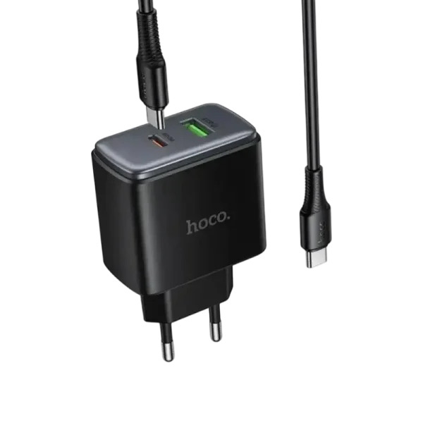 Hoco C158A 45w Charger And Type-C To Type-C Cable_img_3