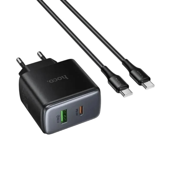 Hoco C158A 45w Charger And Type-C To Type-C Cable_img_4