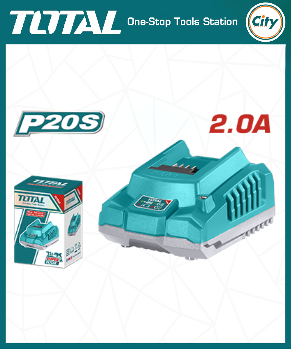 20v ফাস্ট ইন্টেলিজেন্ট চার্জার TOTAL TFCLI2001_img_0