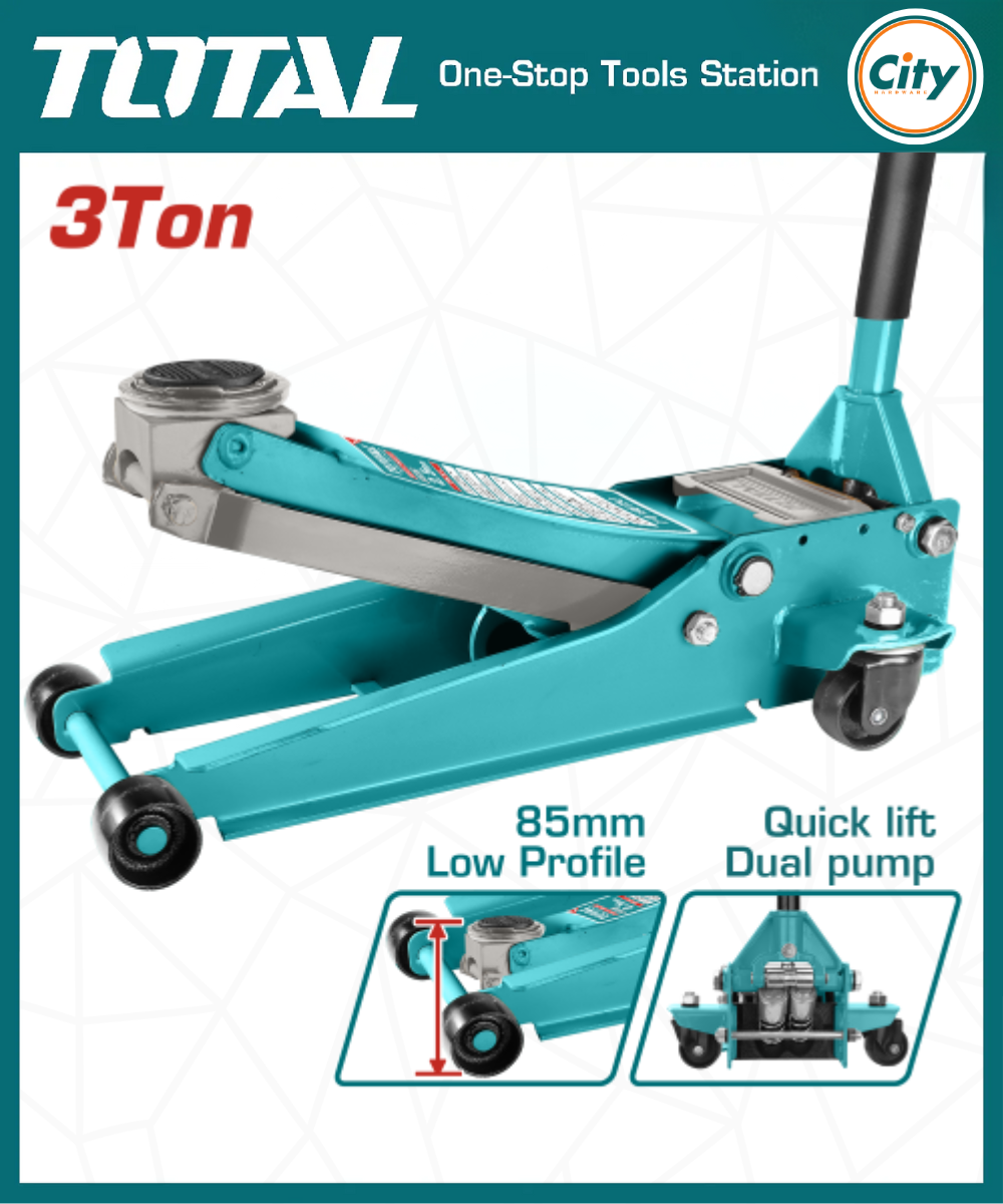 ৩ টন হাইড্রোলিক ফ্লোর জ্যাক TOTAL THT10834_img_0