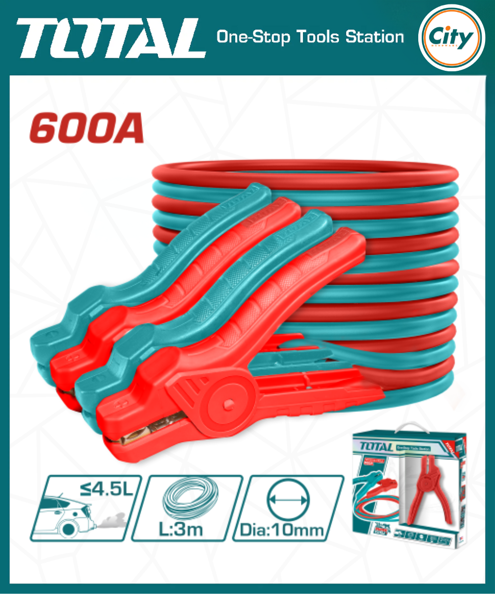 ৩ মিটার বুস্টার ক্যাবল ৬০০ অ্যাম্পিয়ার TOTAL PBCA16008_img_0
