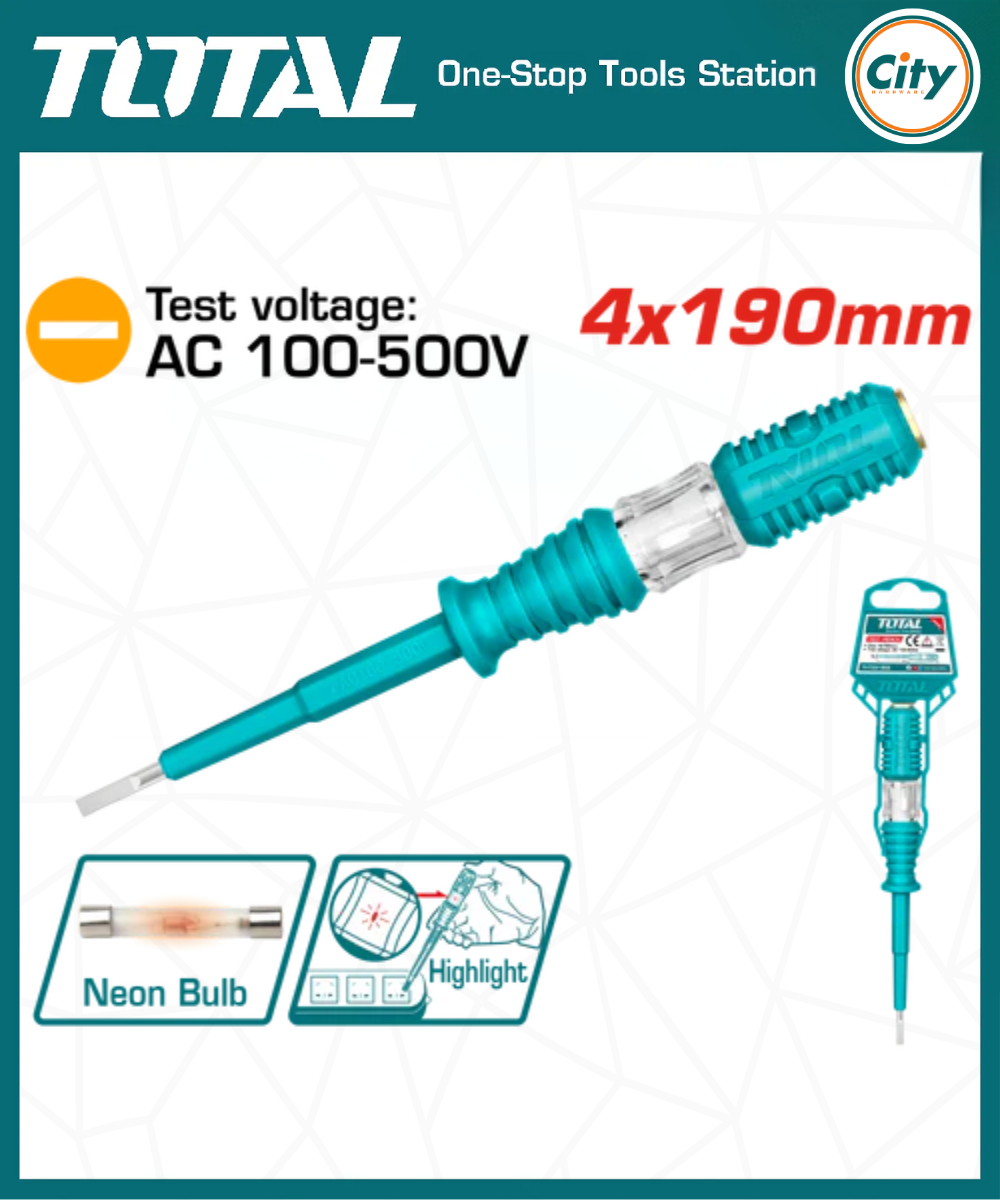 ১৯০ মিমি এসি ভোল্টেজ টেস্টার TOTAL THT291908_img_0