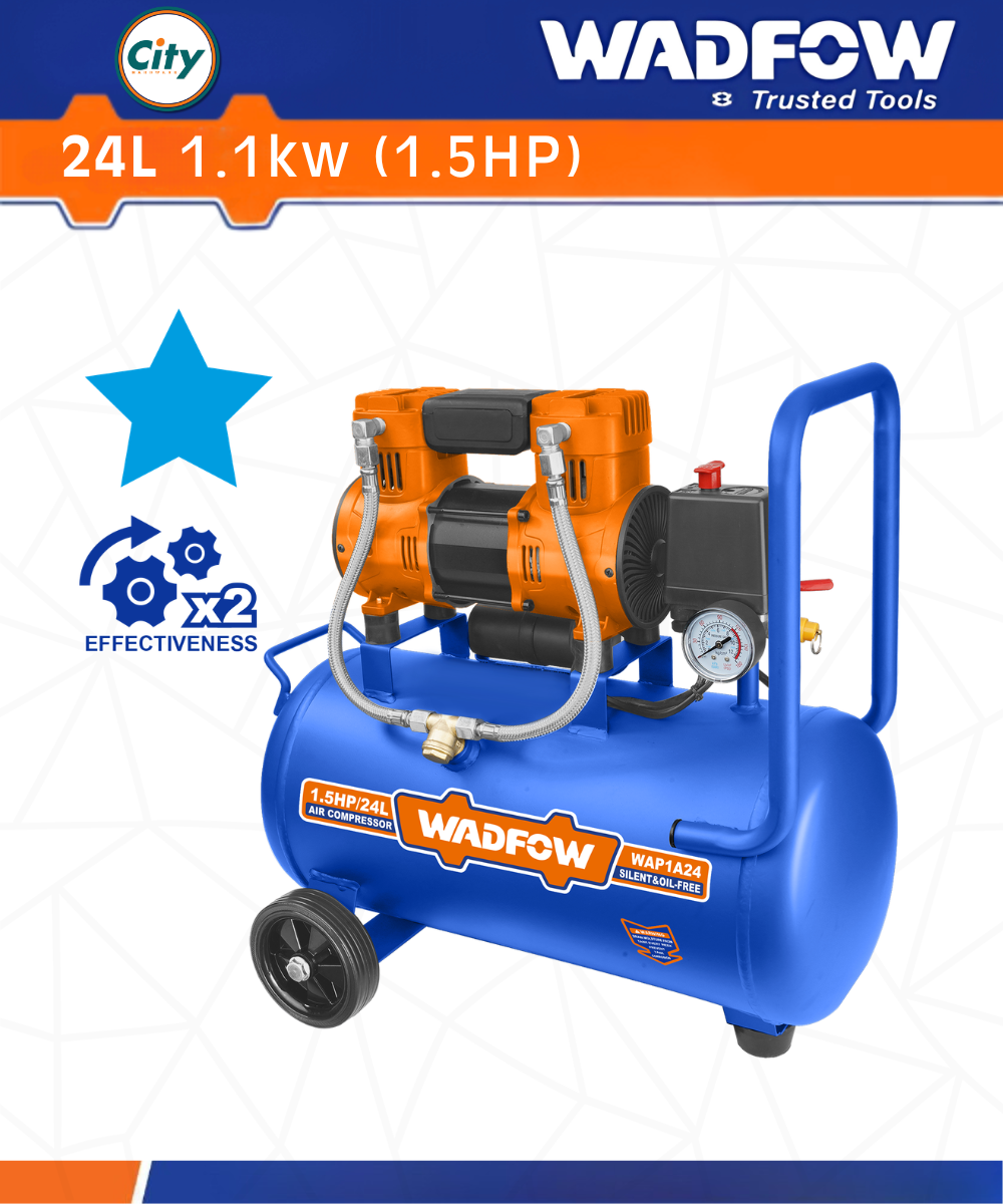 ২৪ লিটার এয়ার কম্প্রেসার মেশিন WADFOW WAP1A24_img_0