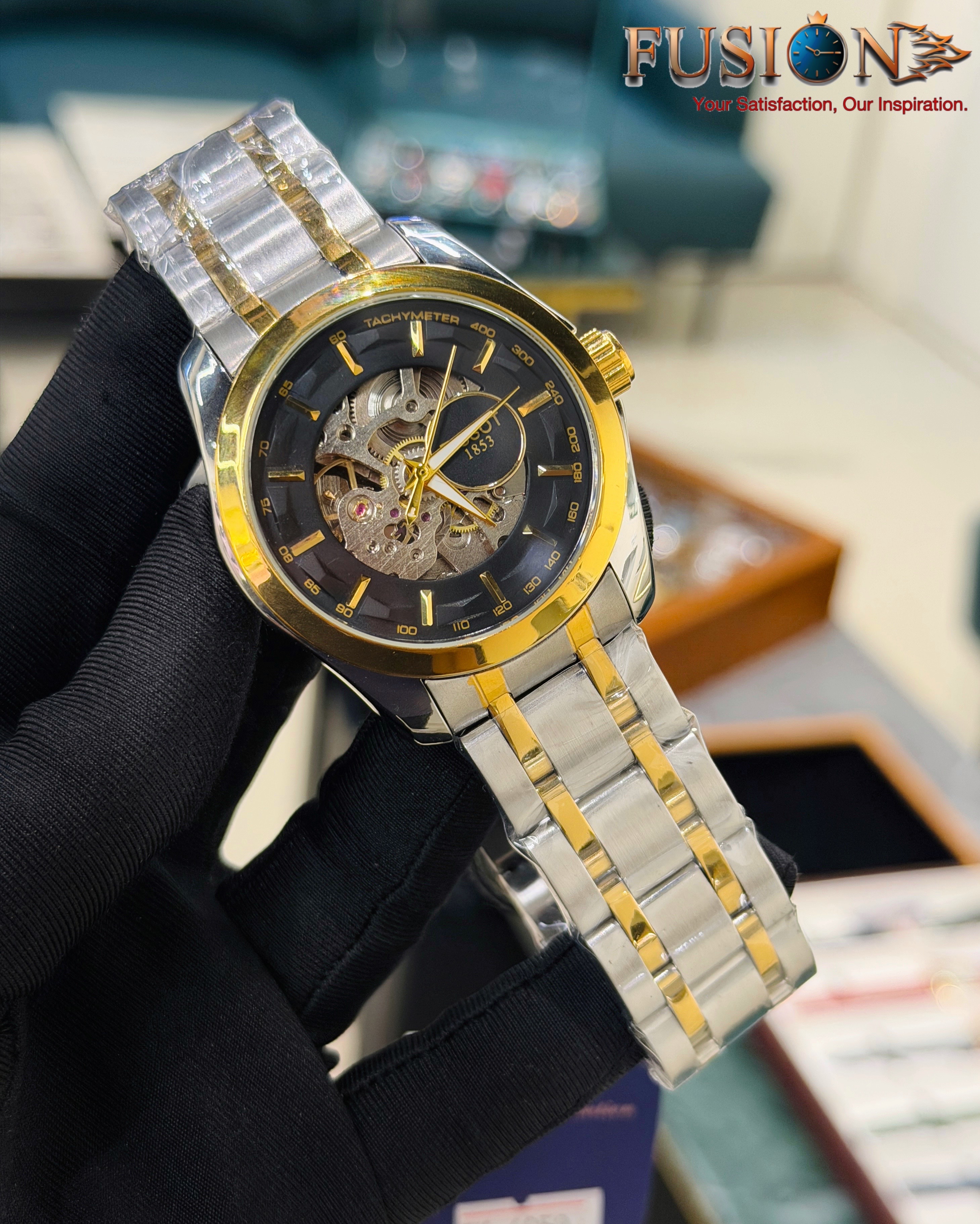 TISSOT Automatic Skeleton Watch