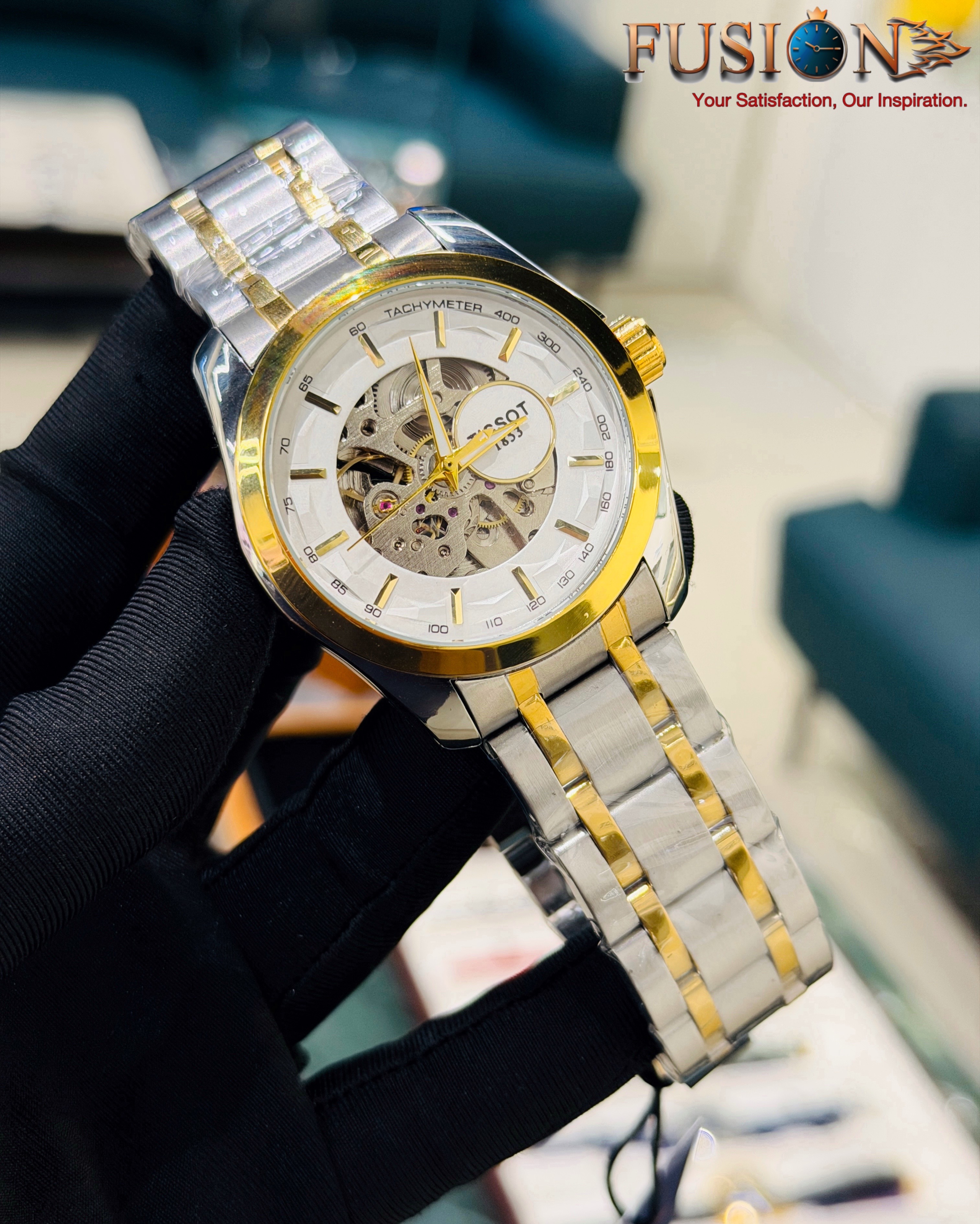 TISSOT Automatic Skeleton Watch