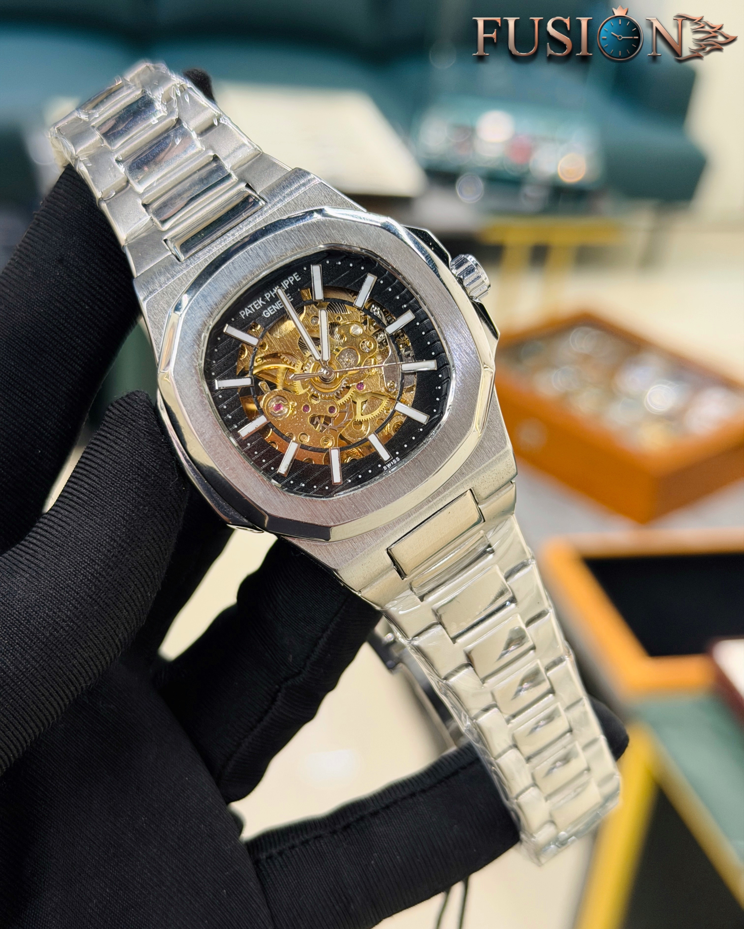 PATEK PHILIPPE Automatic Skeleton Watch_img_0
