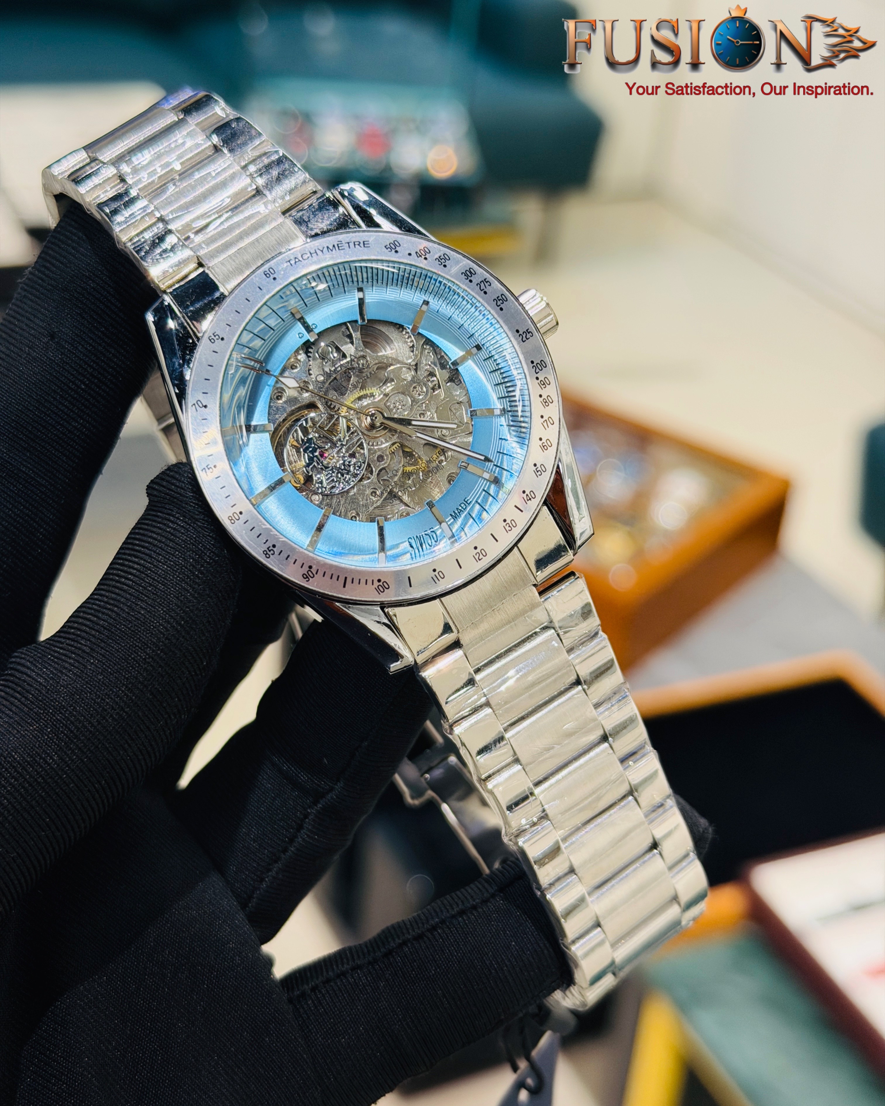 OMEGA Automatic Skeleton Watch