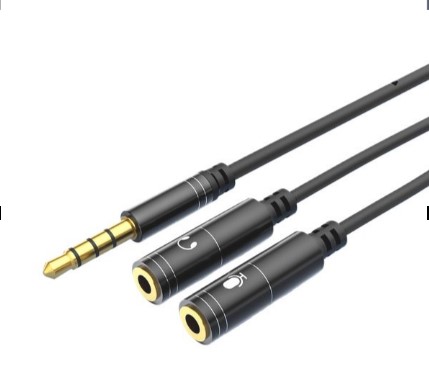 3.5mm Combo to Dual Audio Jack Splitter – Headphone + Microphone Cable_img_3