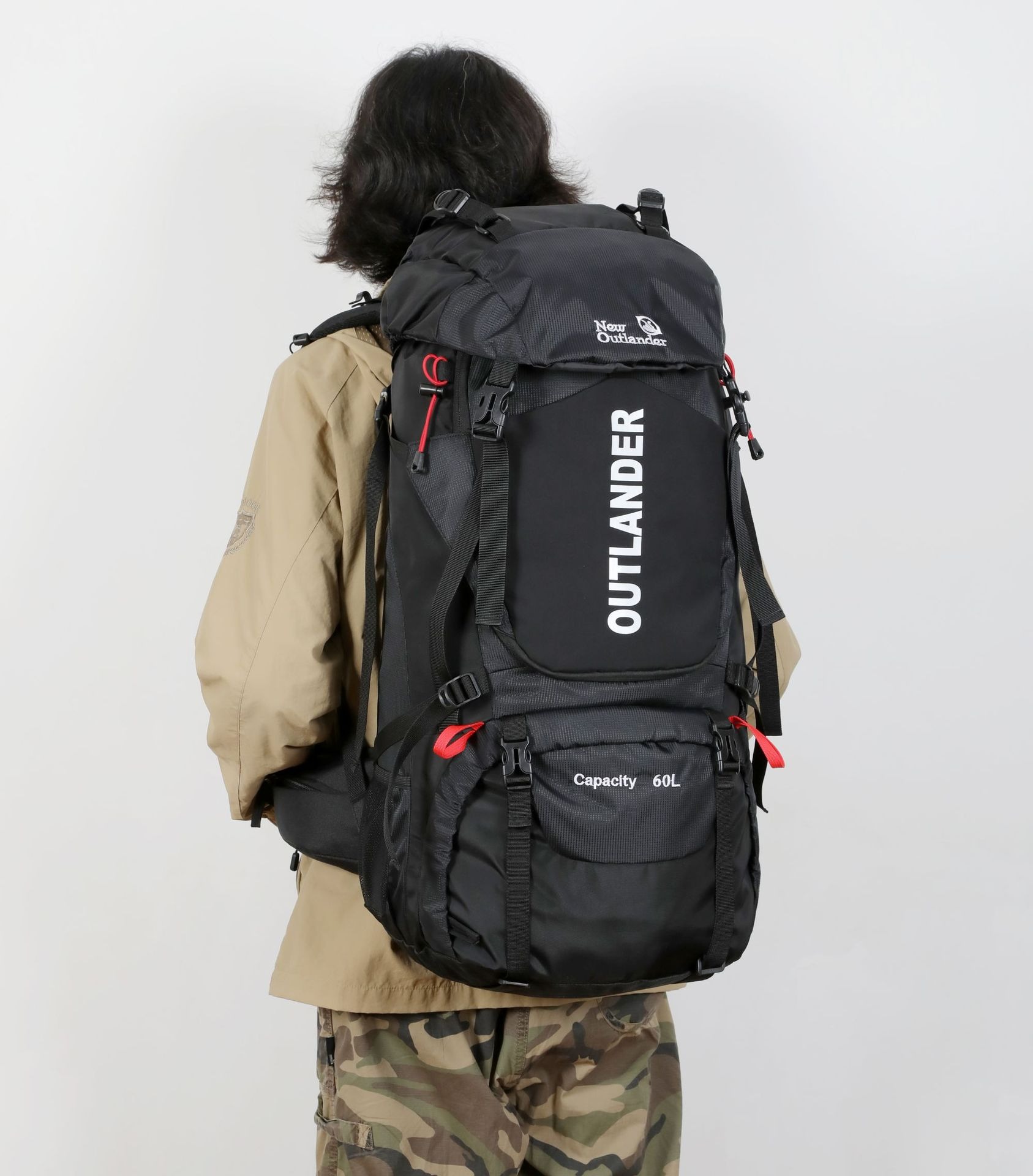 Outlander 60L Large Capacity Outdoor Hiking Backpack – Durable Camping & Travel Bag_img_11