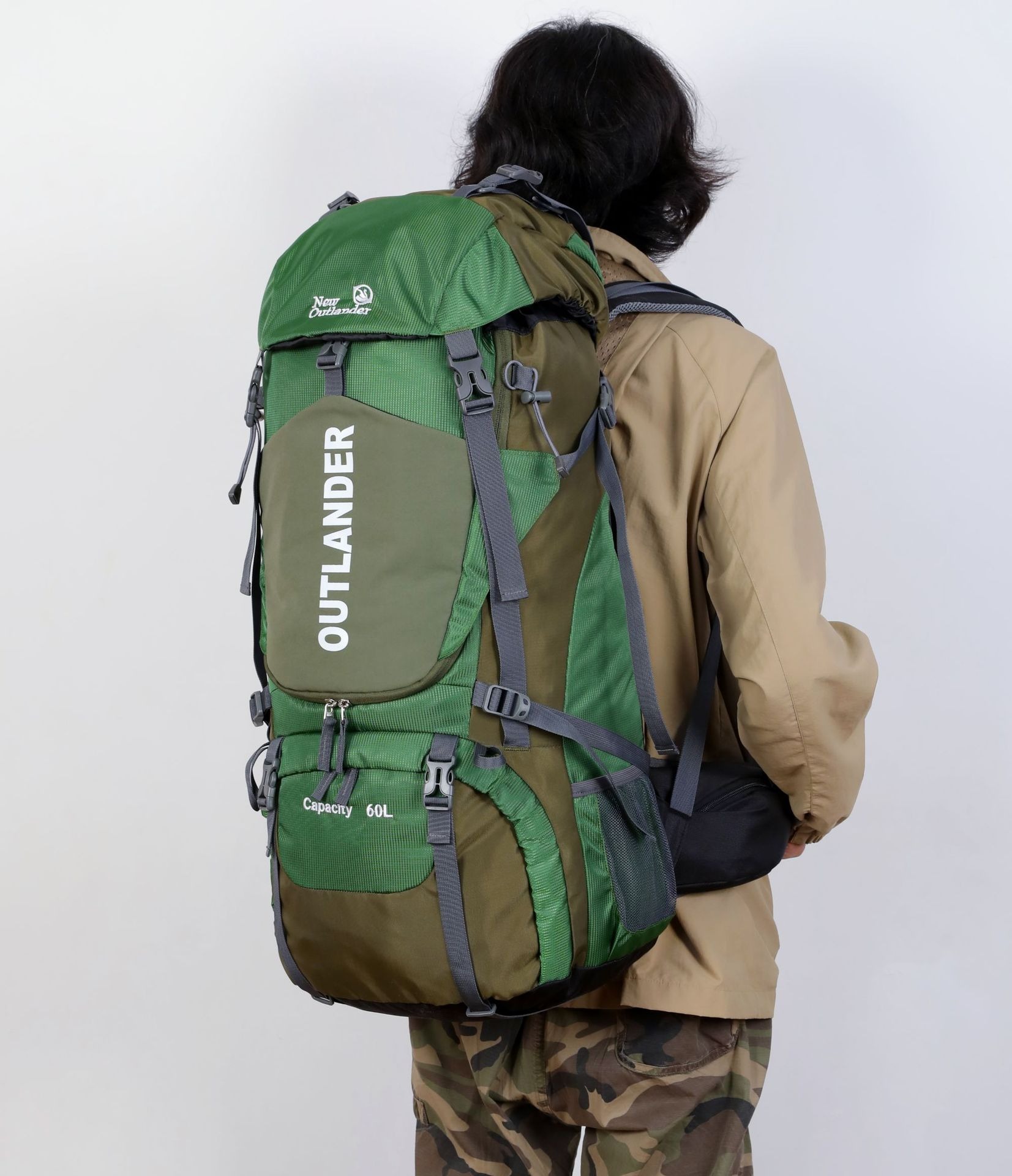 Outlander 60L Large Capacity Outdoor Hiking Backpack – Durable Camping & Travel Bag_img_13