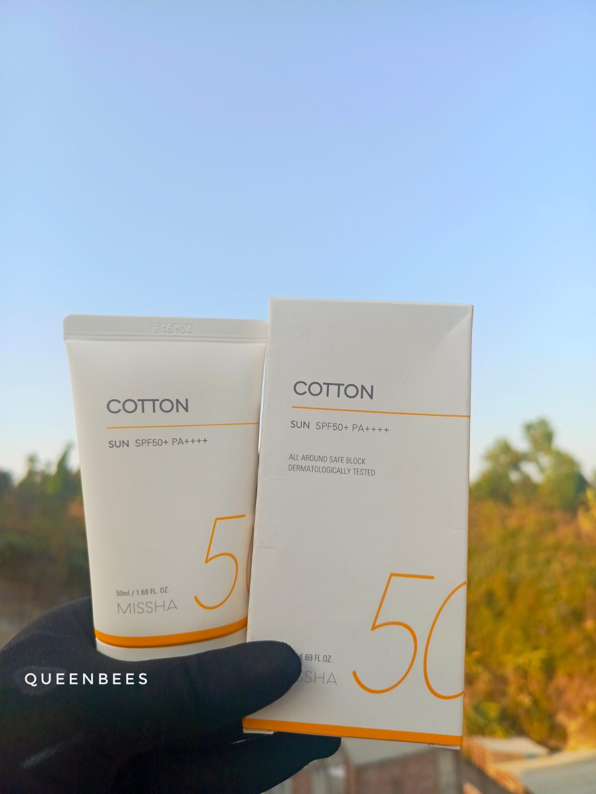 Missha Cotton Sunscreen