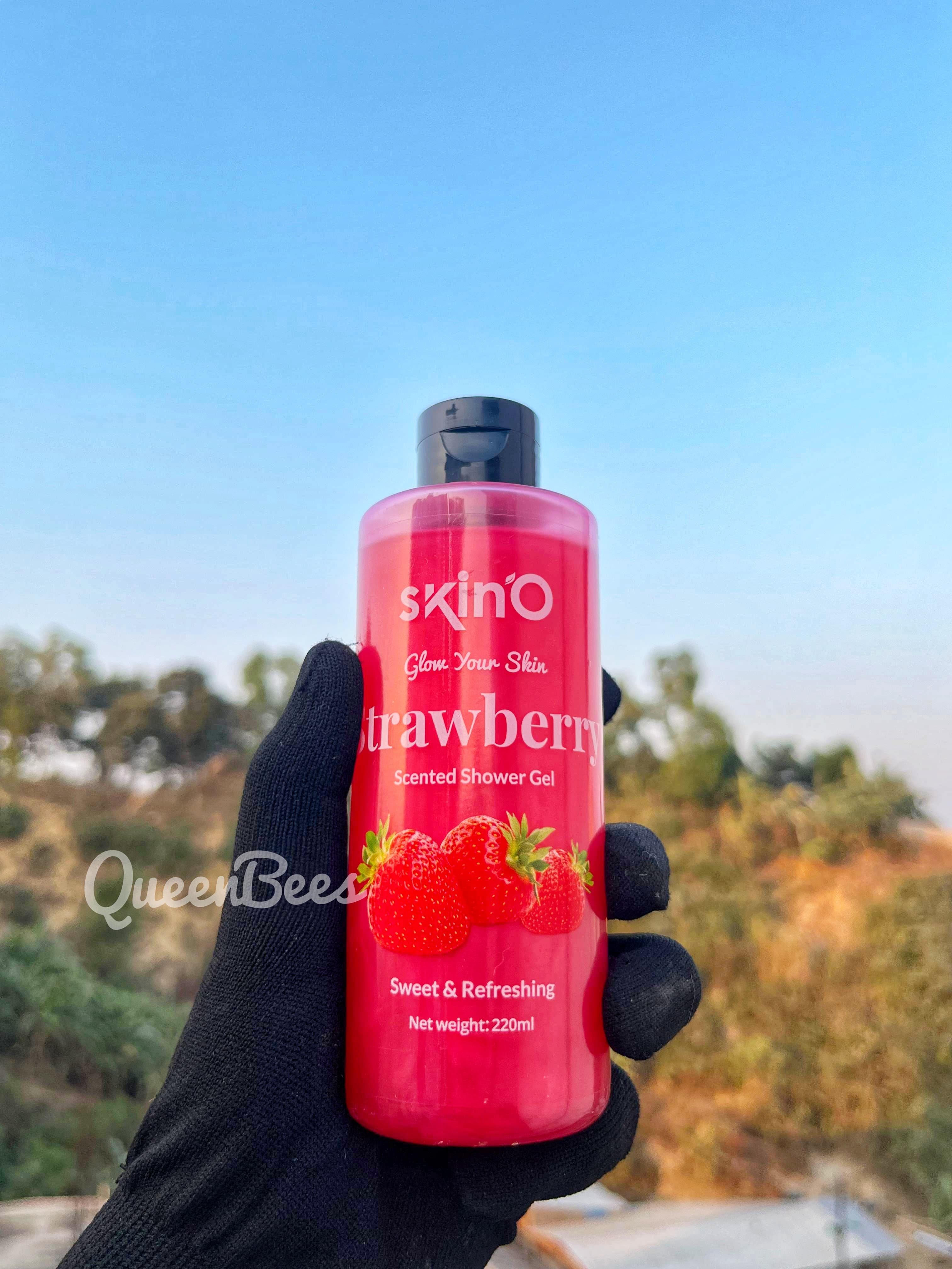 Skin O Strawberry Shower Gel(220ml)