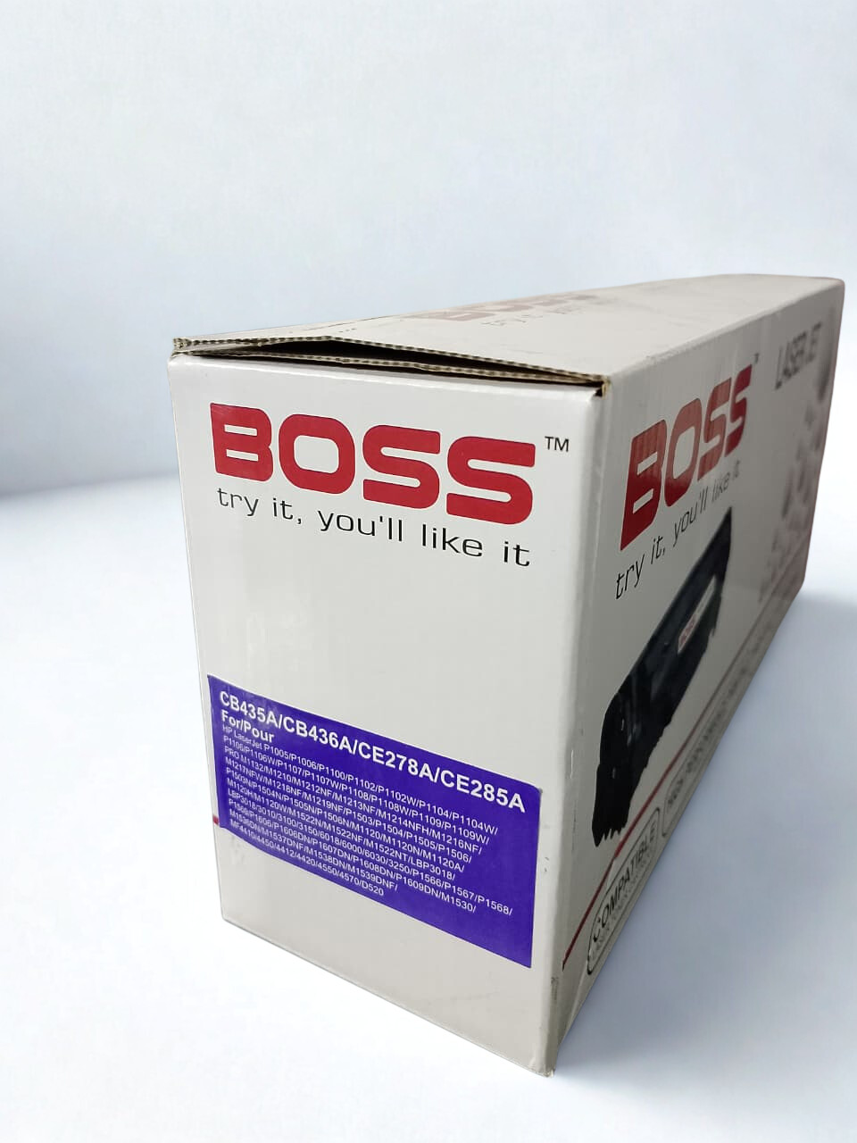 BOSS BRAND 85A/35A/36A/78A/325/312/325 Compatible Toner for HP & Canon (1102, 6030, 6230, MF3010)