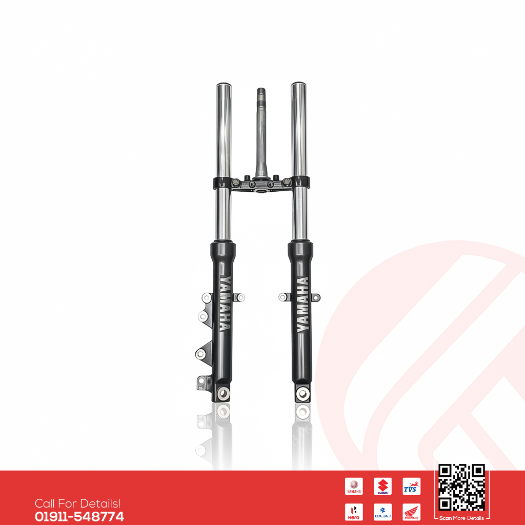 Fork Assembly for Yamaha FZS V2 (Double Disk) bike.