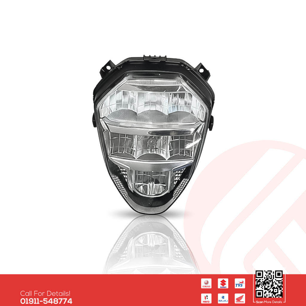 Headlight Assy for Suzuki Gixxer (New Model) bike._img_0