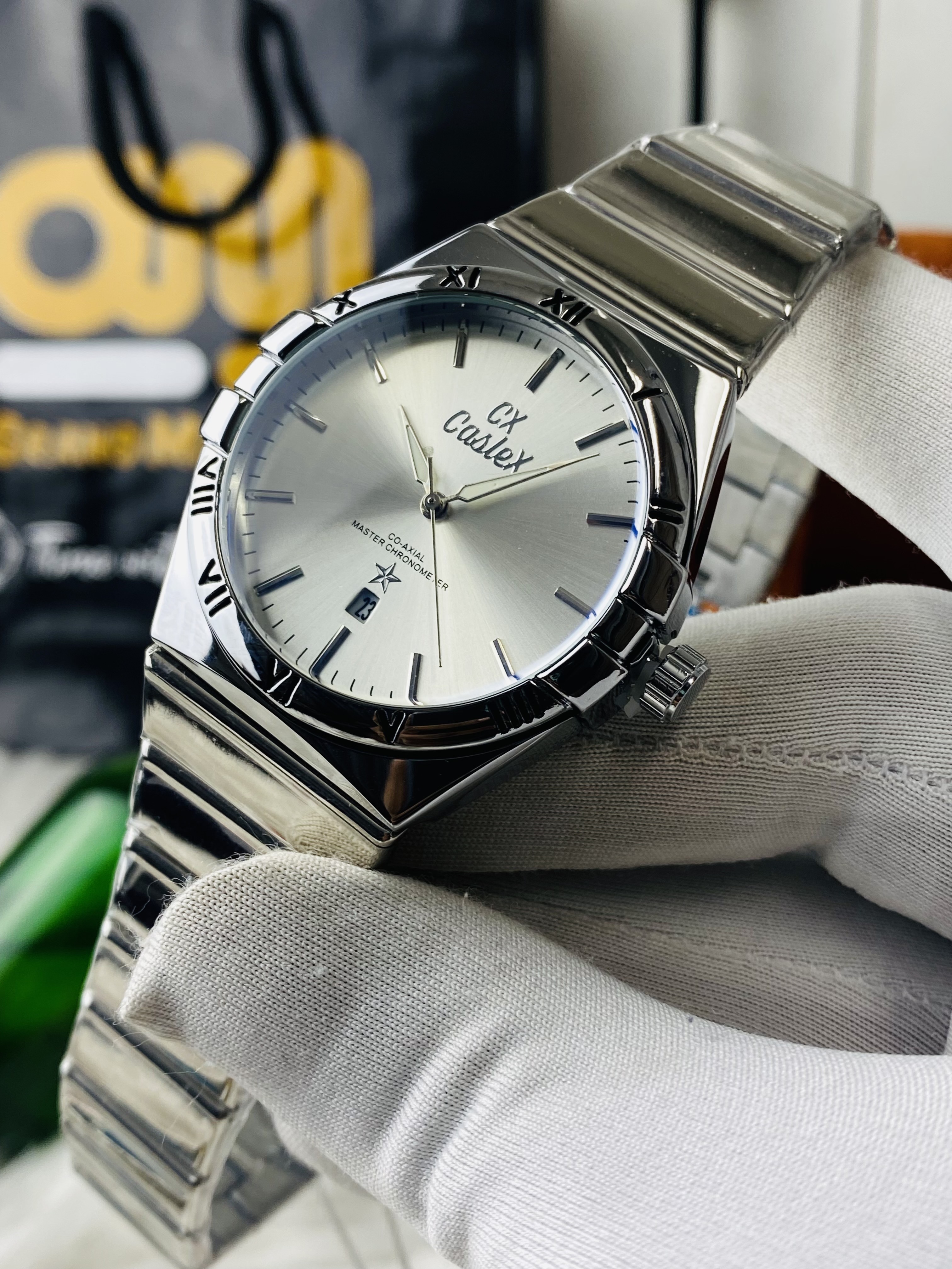 Caslex Men | Full Silver