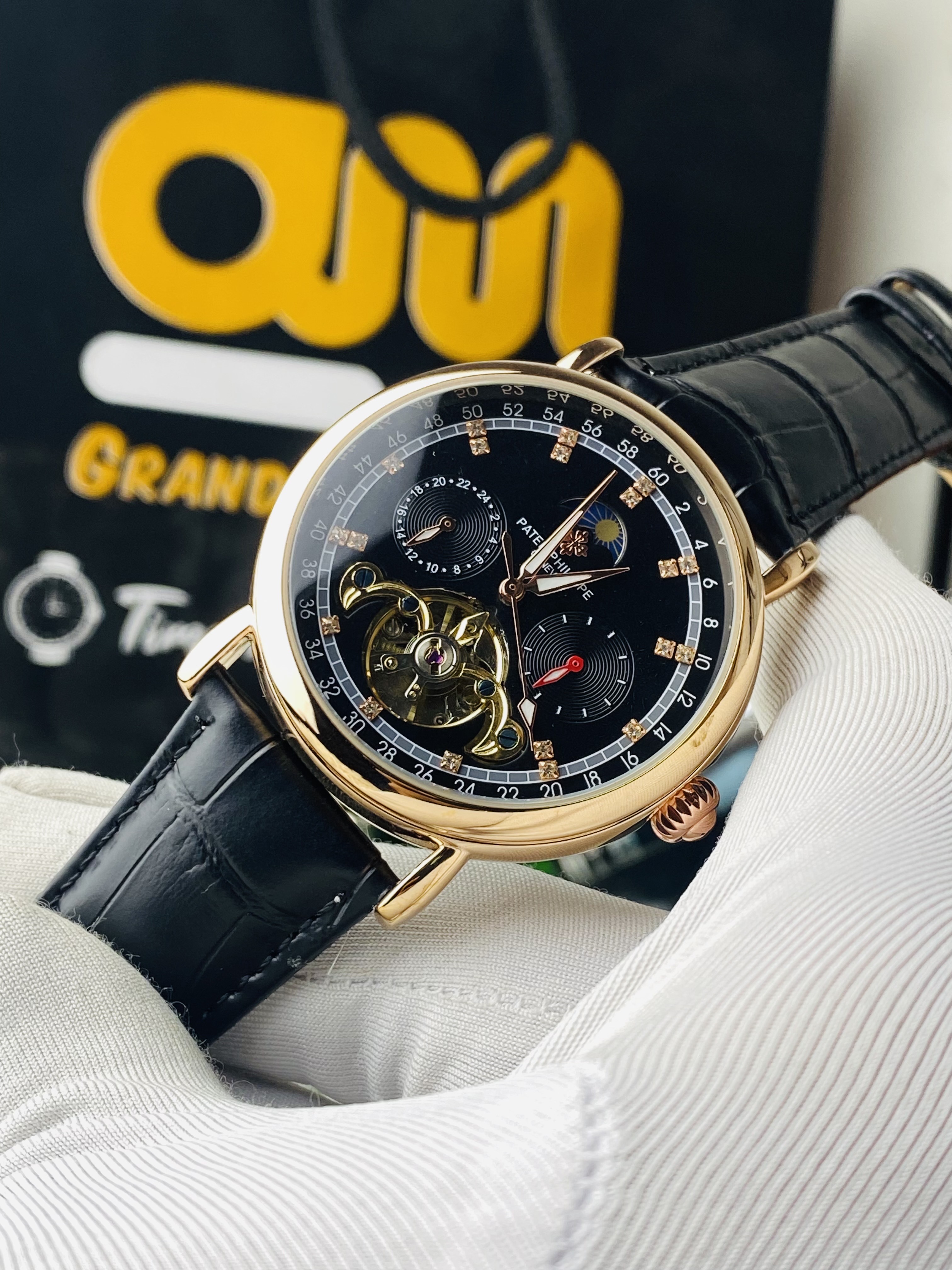 Patek Philippe Nautilus Tourbillon Moonphase Automatic Watch