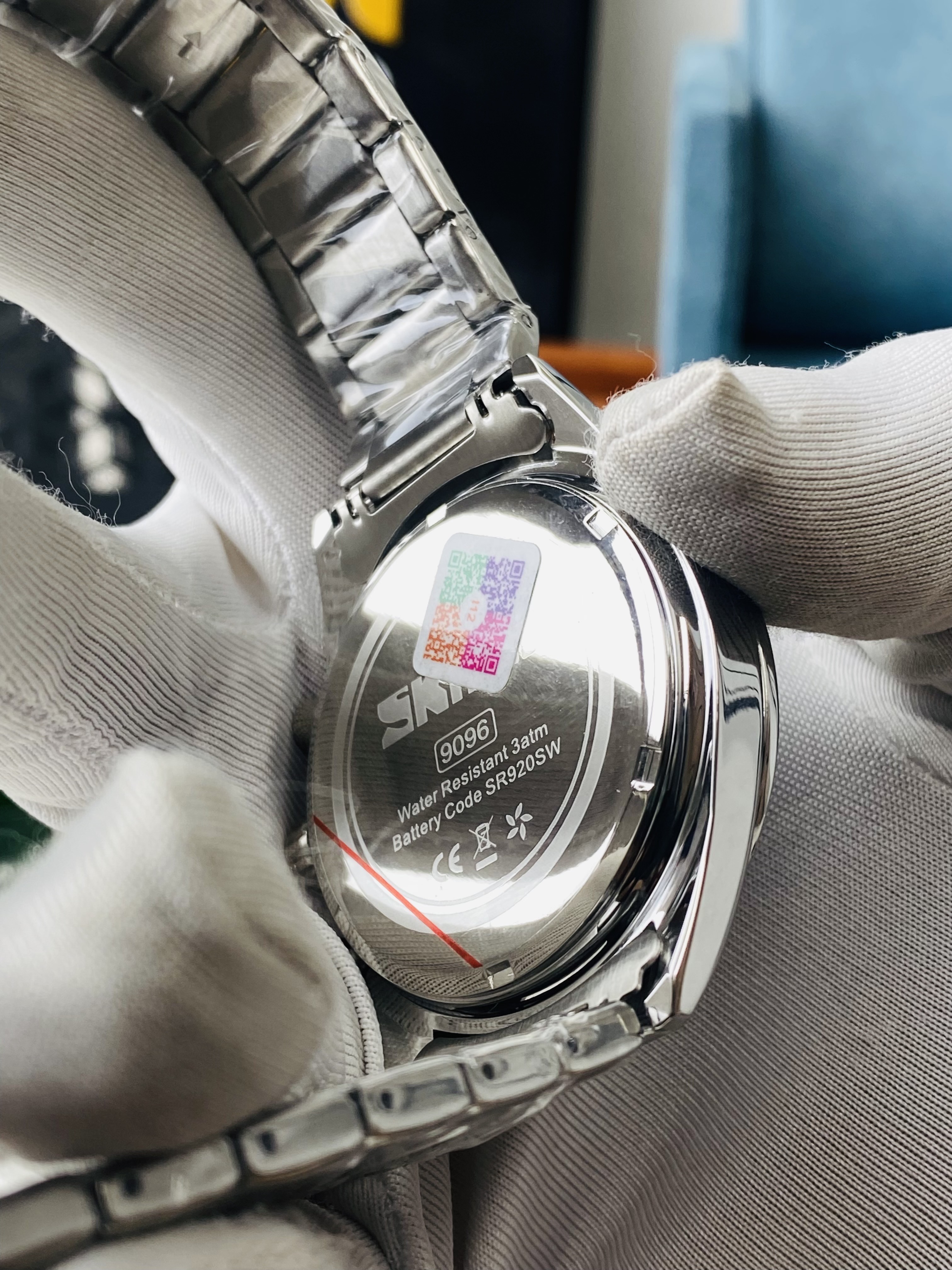 Skmei 9096 || Full black active chronograph_img_2