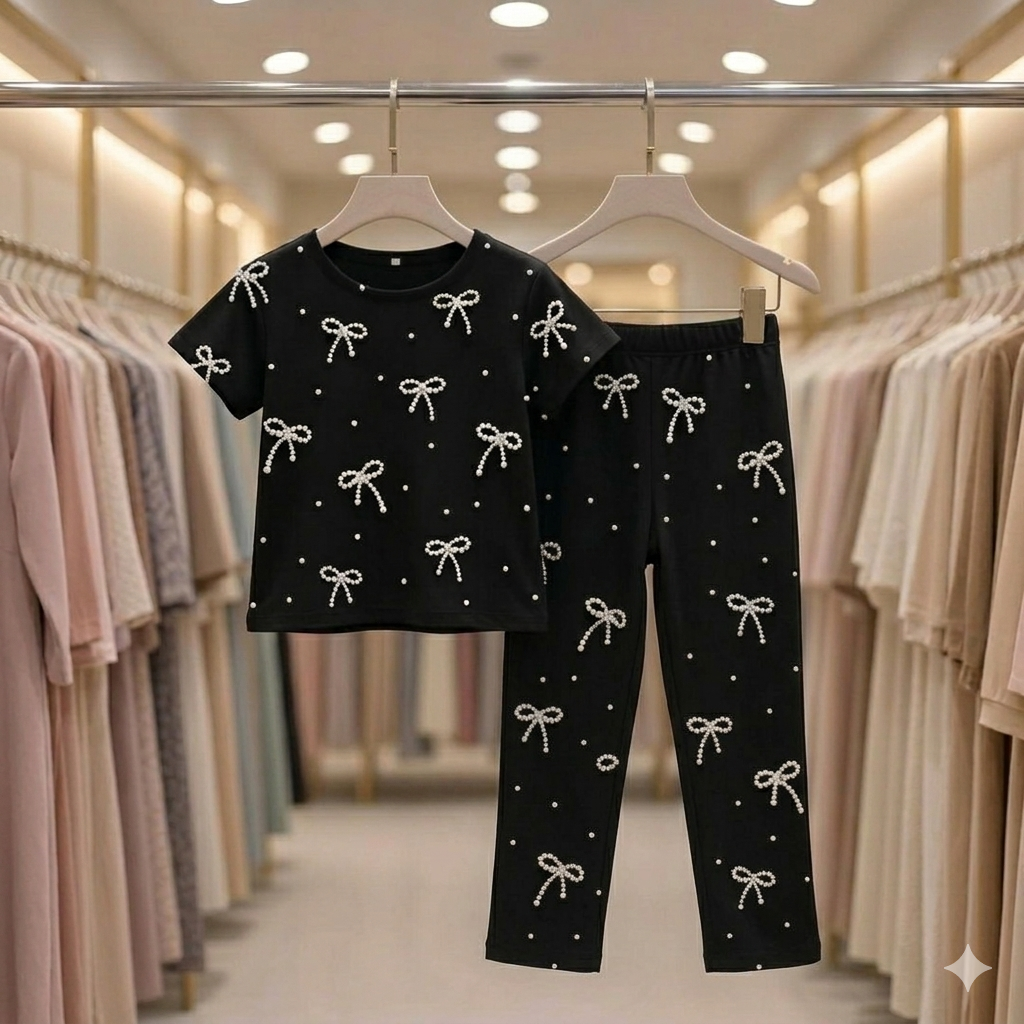 👑🔥Cute Comfort Premium Long T-Shirt Sets Princesses!👑_img_0