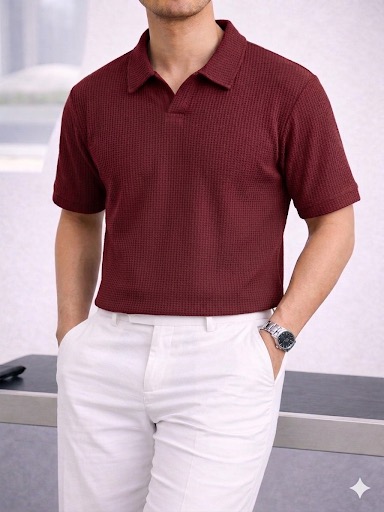 Waffle Polo Marron_img_0