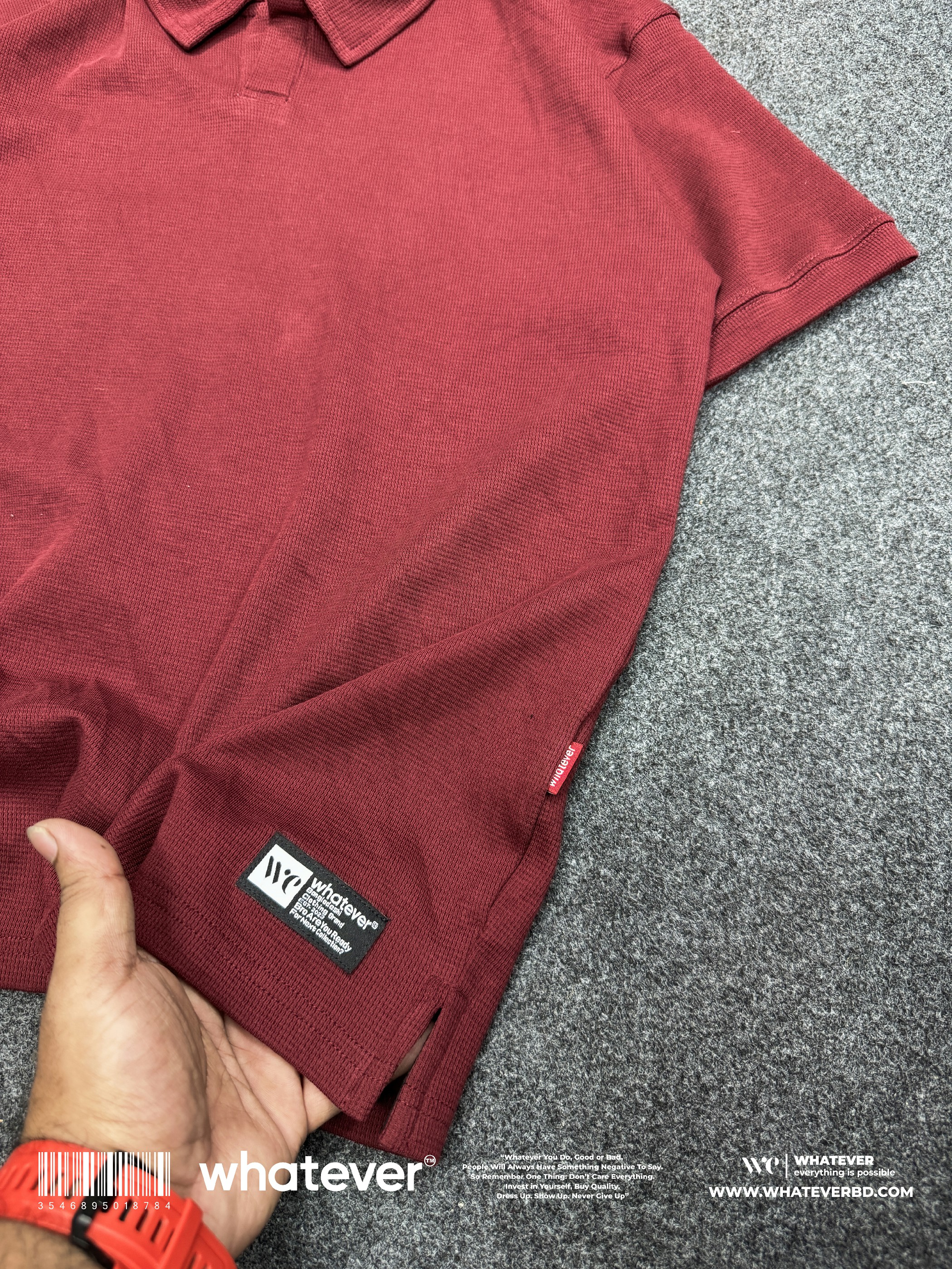 Waffle Polo Marron_img_5