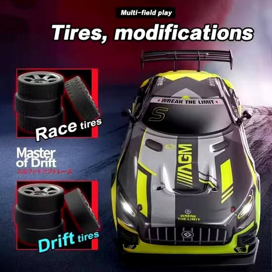 কাস্টম লাইট সহ 4×4 RC ড্রিফট কার (1:16) – সুপার স্পিড & ড্রিফট মজা!_img_2