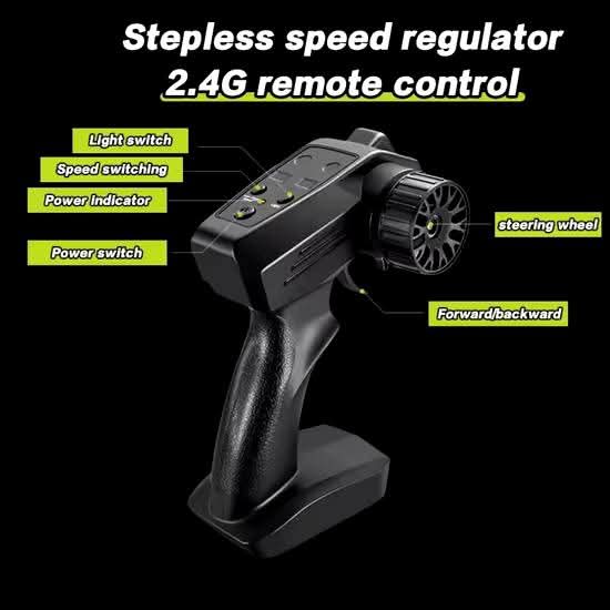 কাস্টম লাইট সহ 4×4 RC ড্রিফট কার (1:16) – সুপার স্পিড & ড্রিফট মজা!_img_3