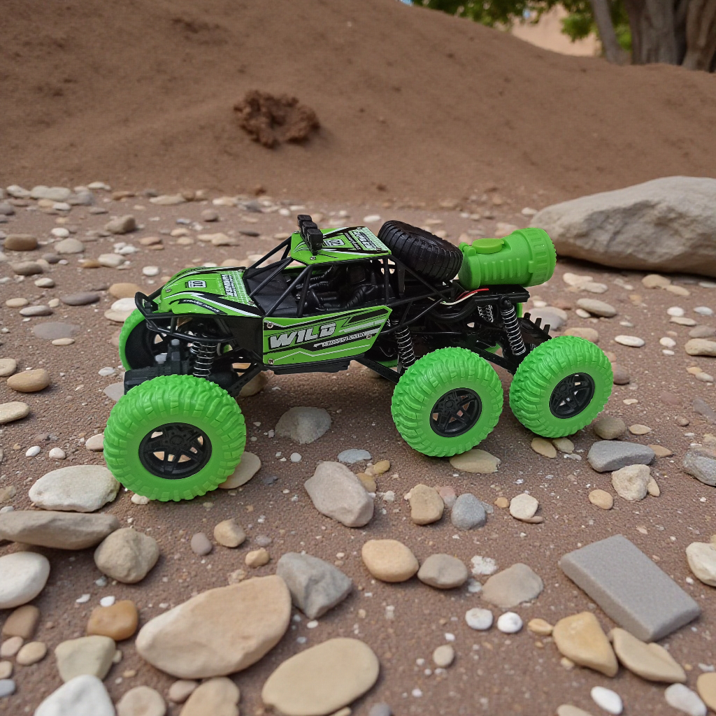 6x6 Off-Road Climbing RC Car – Rechargeable Power Beast 🚗💥
