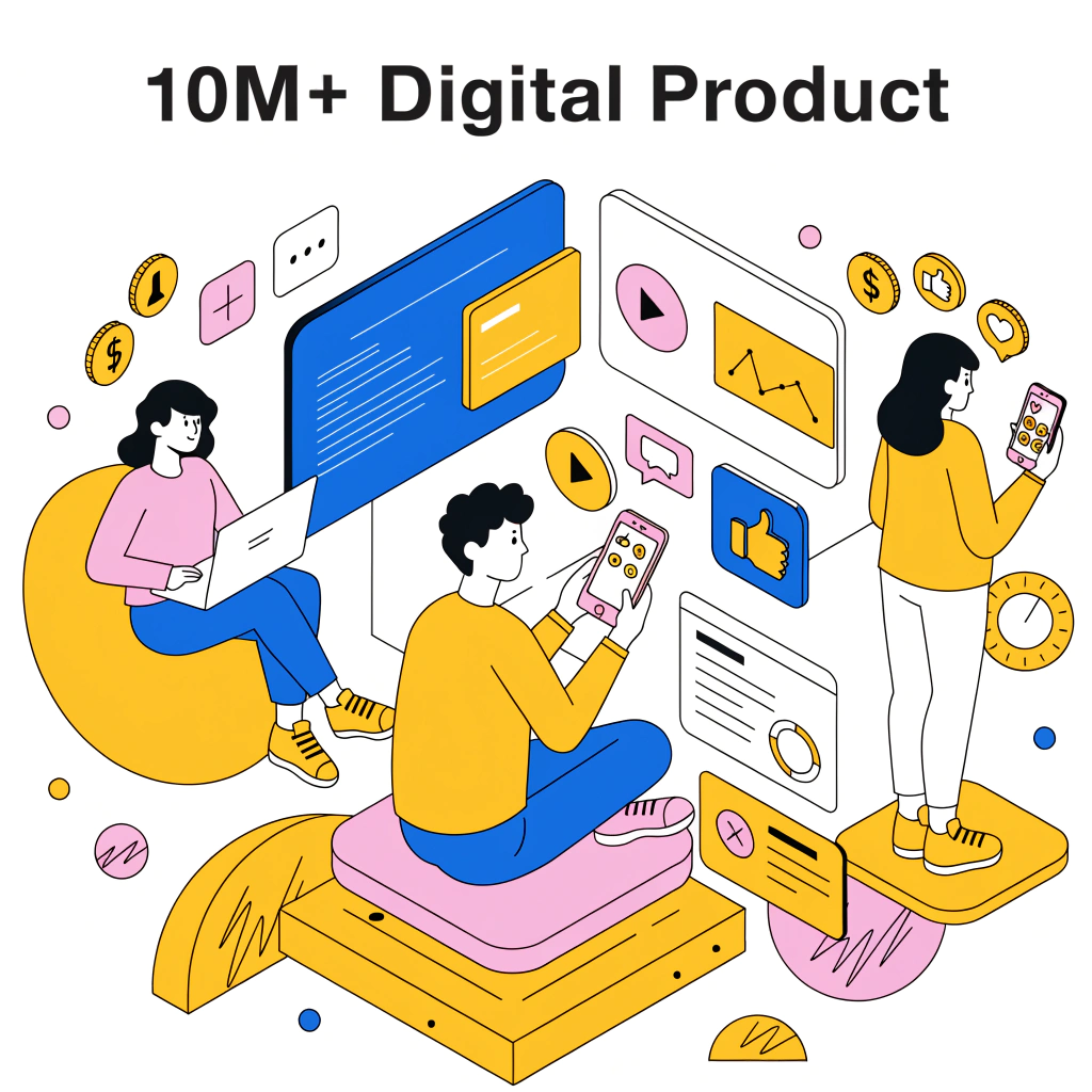 10M+ Digital Product