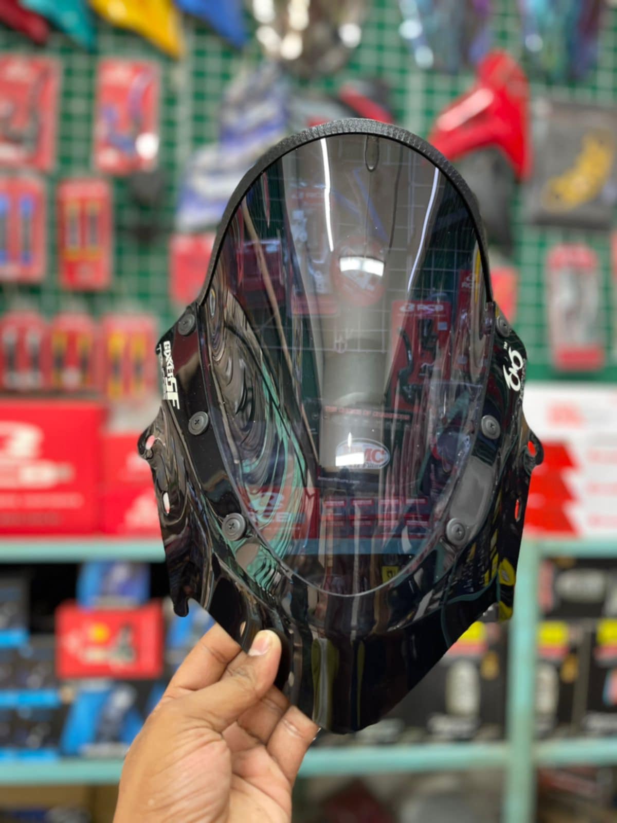 Premium Single Part Visor For Suzuki Gixxer SF & FI ABS_img_1