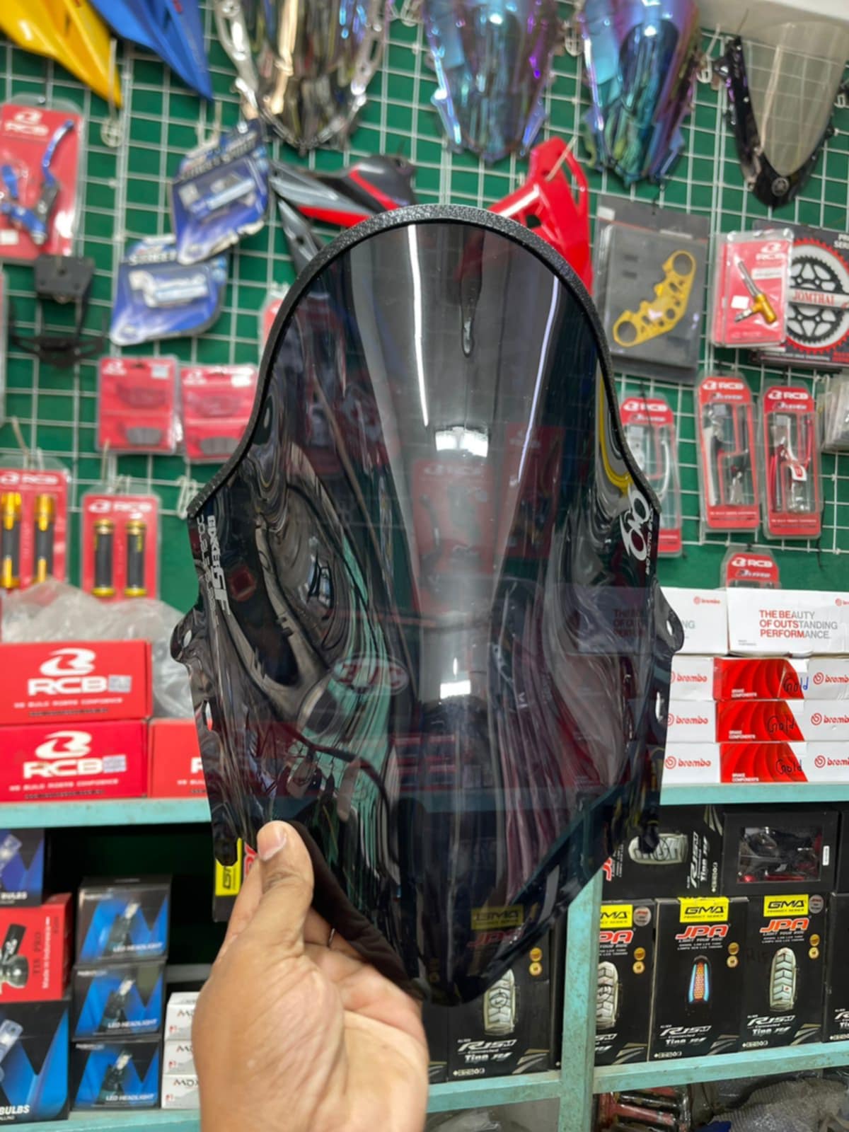 Premium Single Part Visor For Suzuki Gixxer SF & FI ABS_img_0