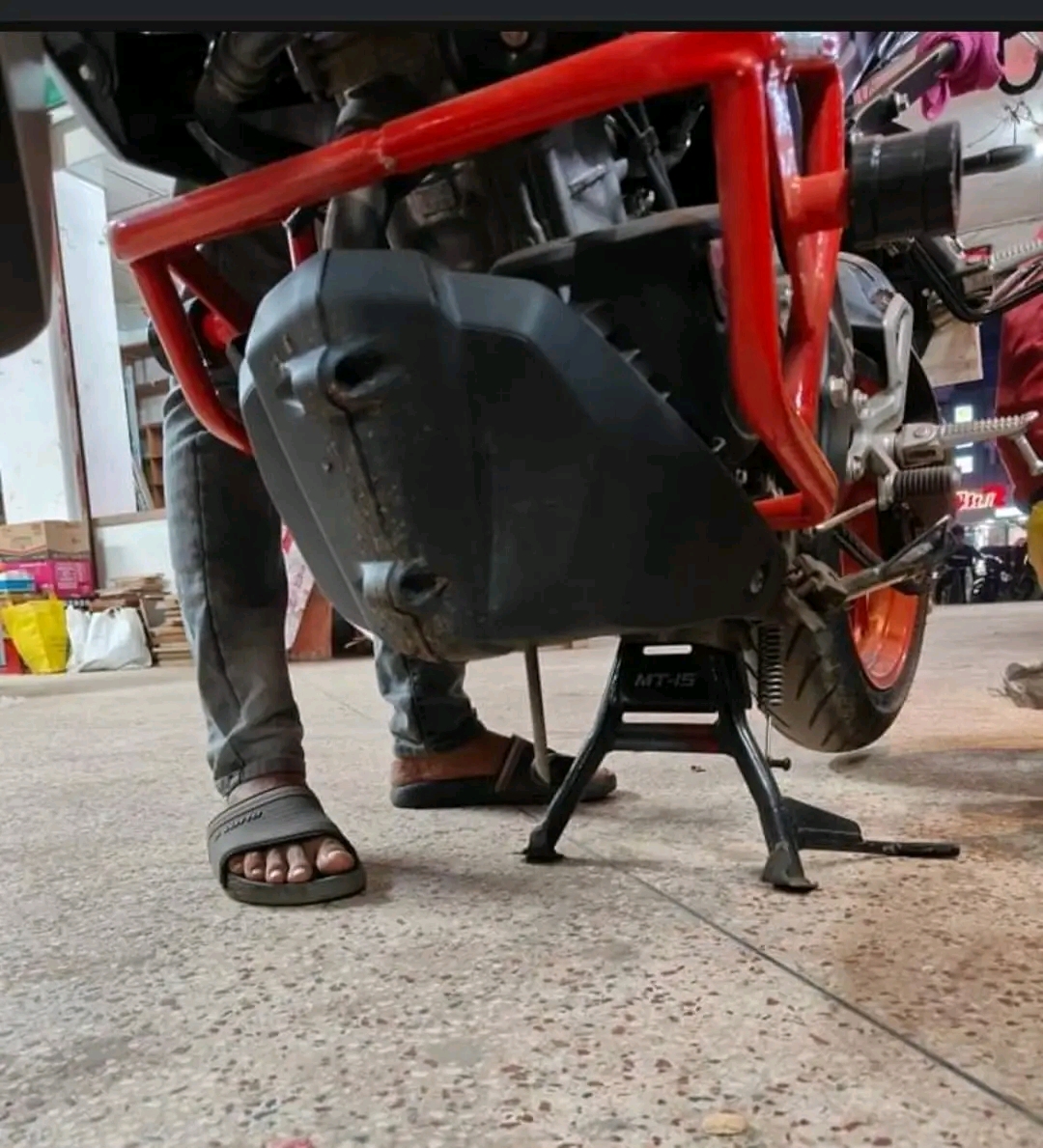 Premium Heavy Qualityfull Bumper For Yamaha MT-15_img_1