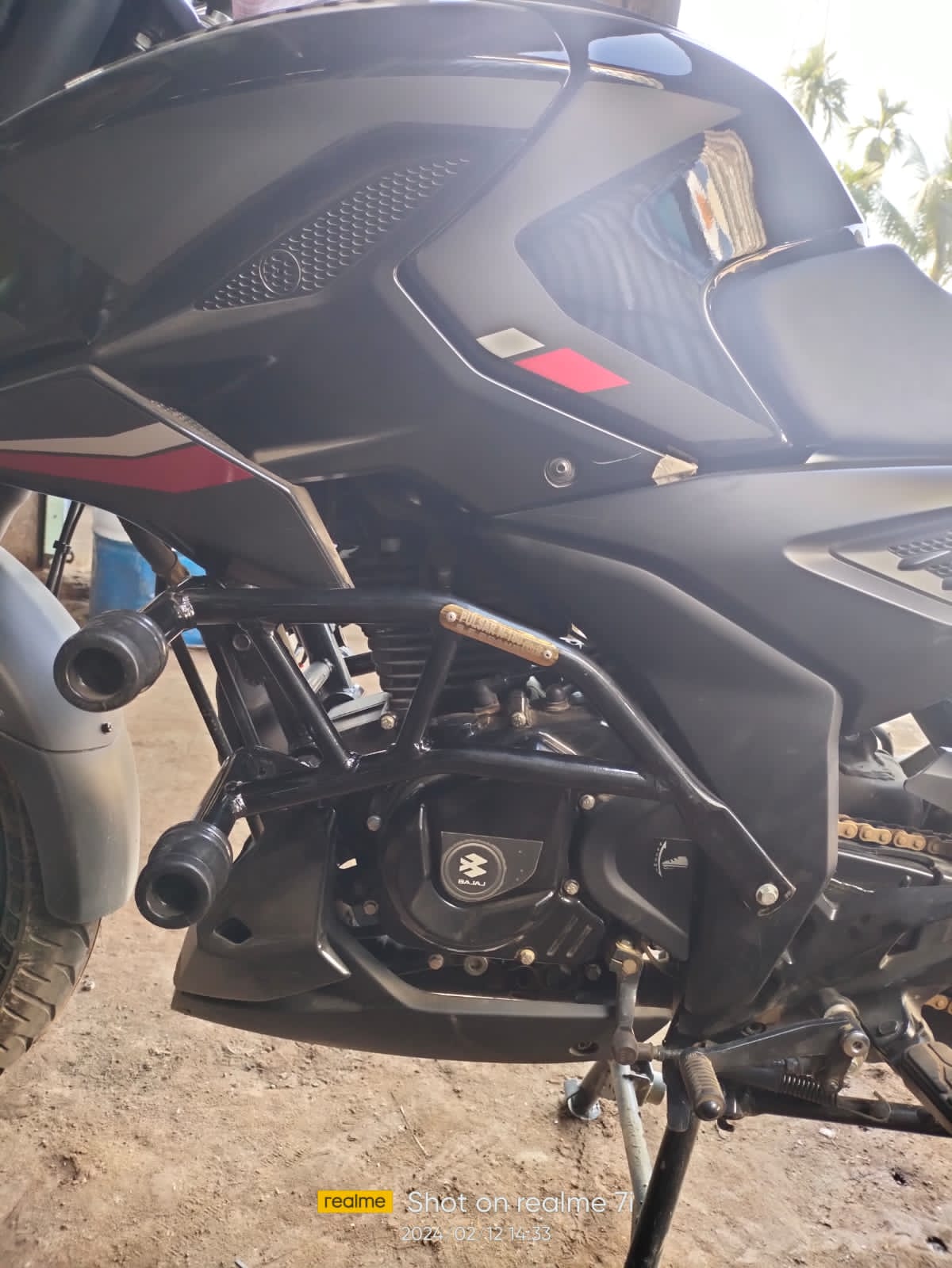 Premium Heavy Engin Gourde Bumper For Pulser N-160_img_0