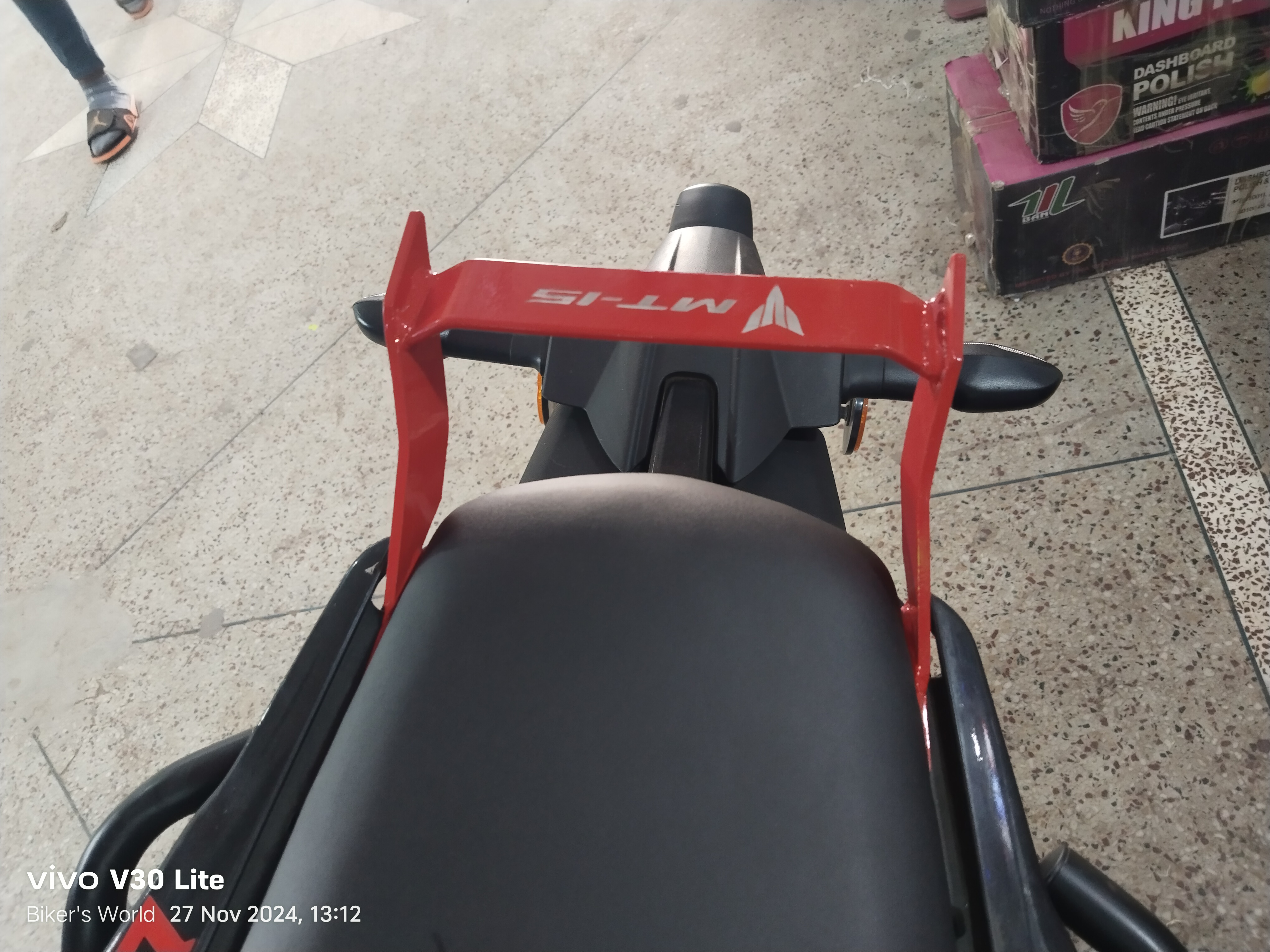 Premium Back Grabrail For Yamaha MT-15_img_2