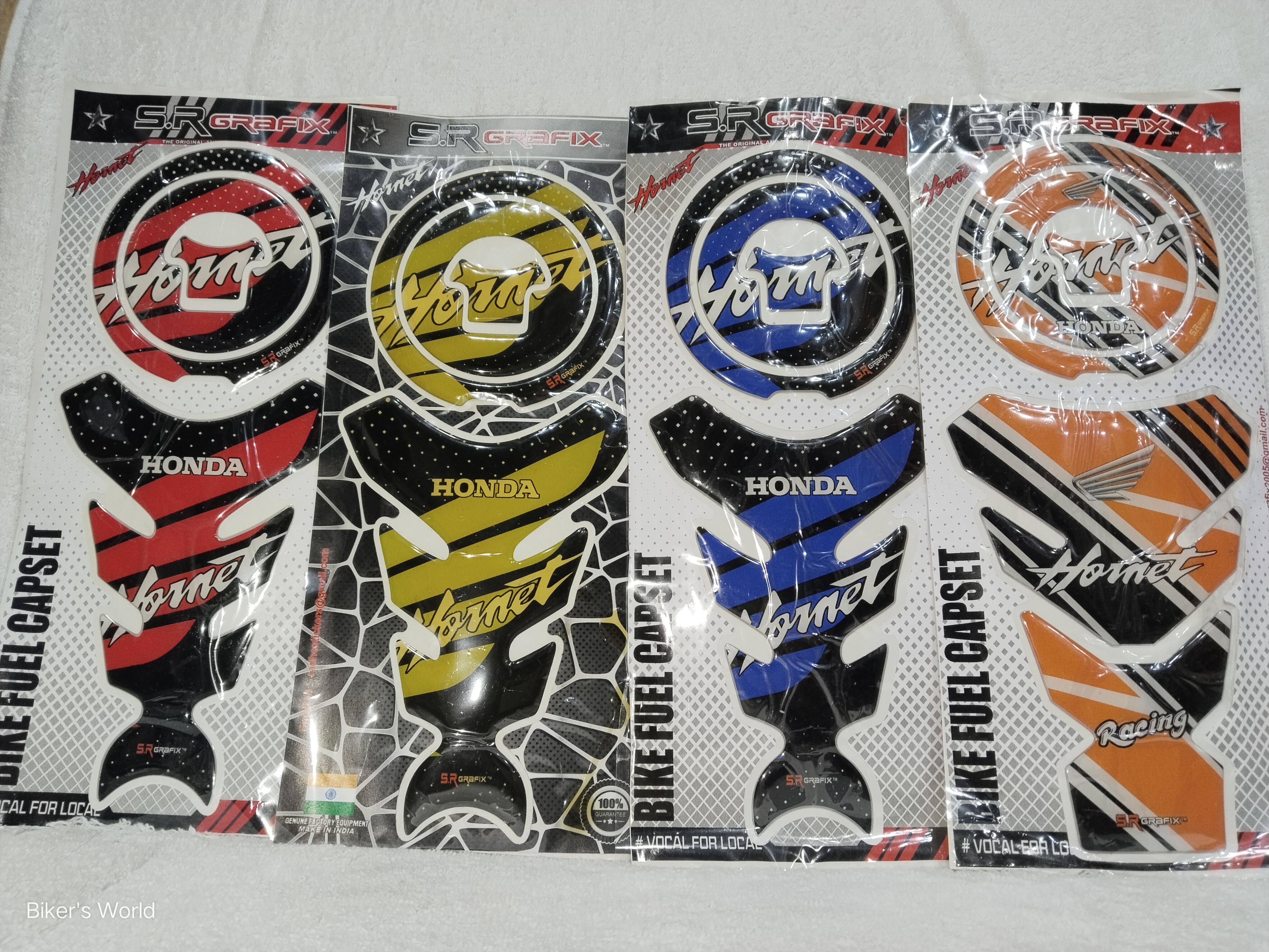Premium Tanky Pad Sticker For Honda Hornet_img_0
