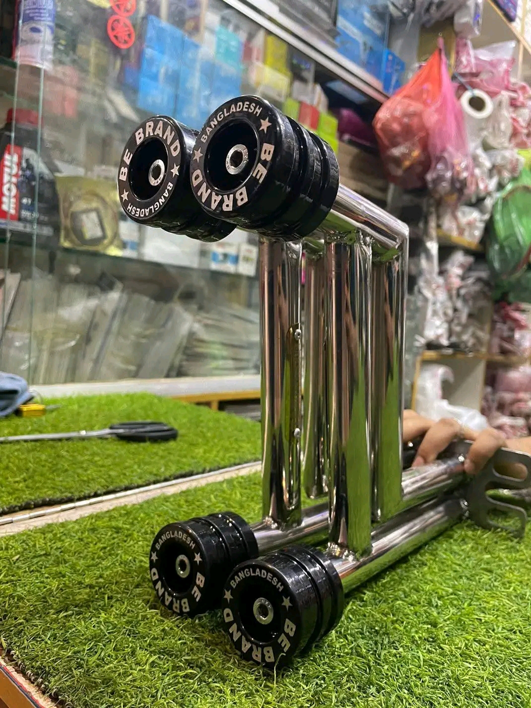 Premium Full SS Nagin Bumper For All Model Bike_img_0