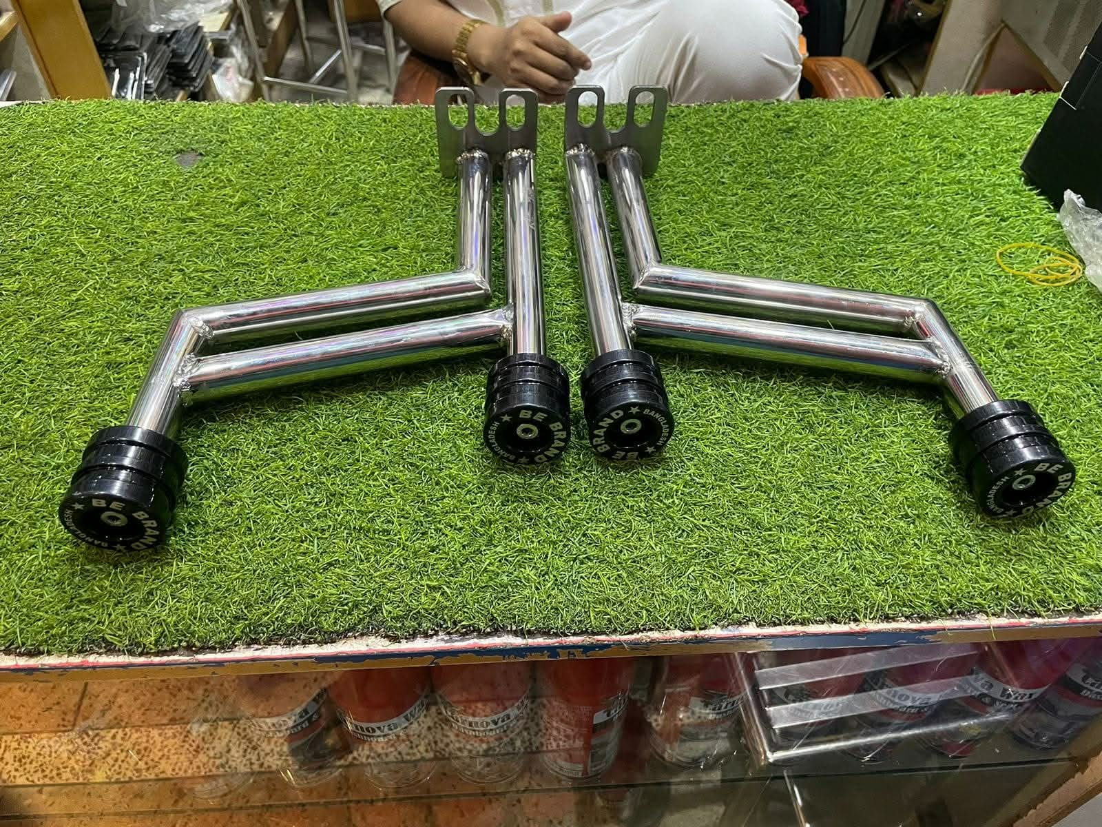 Premium Full SS Nagin Bumper For All Model Bike_img_3